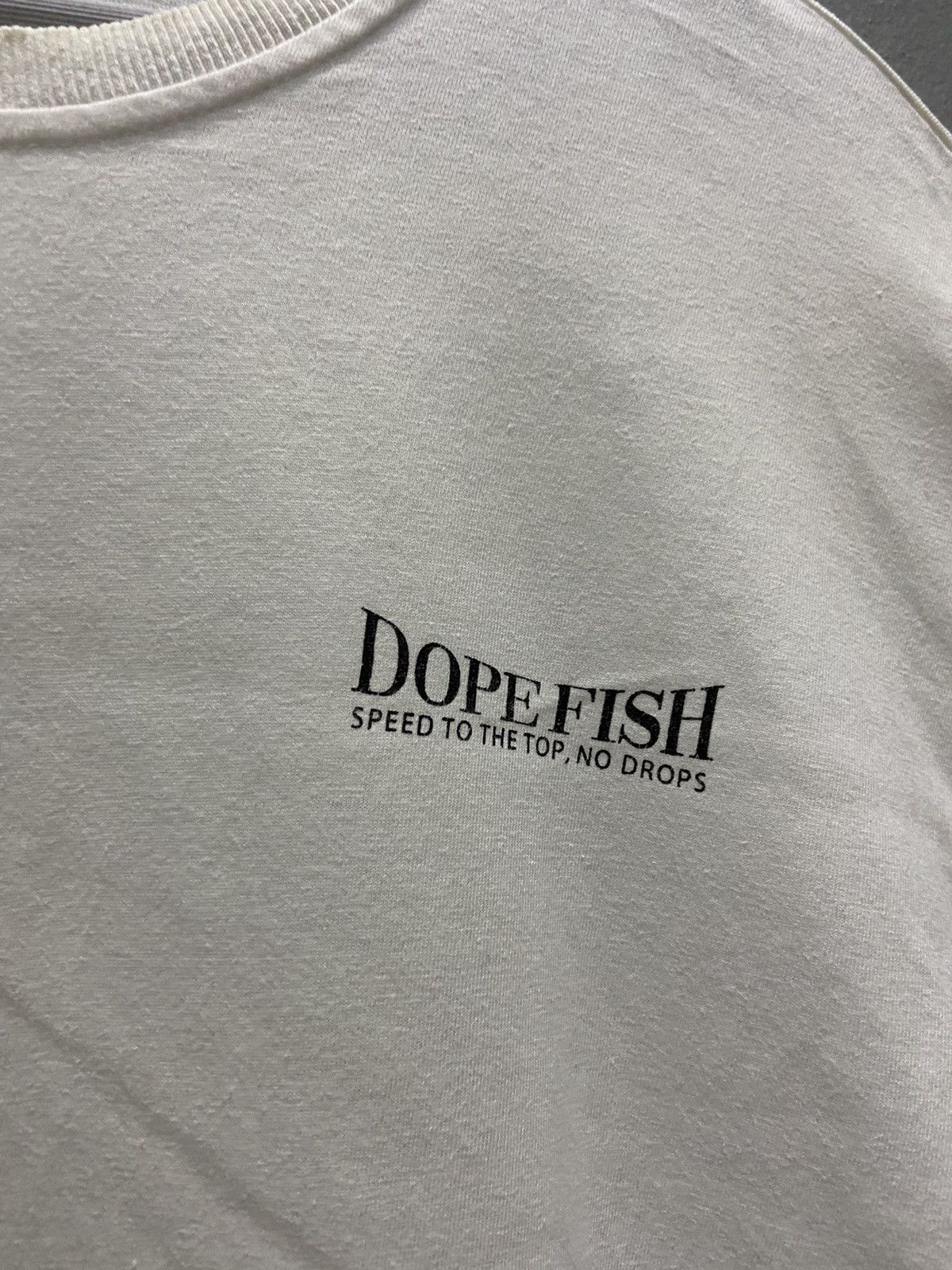 Japanese Brand DOPE FISH SPEED TO THE TOP 2000 BAGGY STYLE TEE SHIRT Size US L / EU 52-54 / 3 - 4 Thumbnail