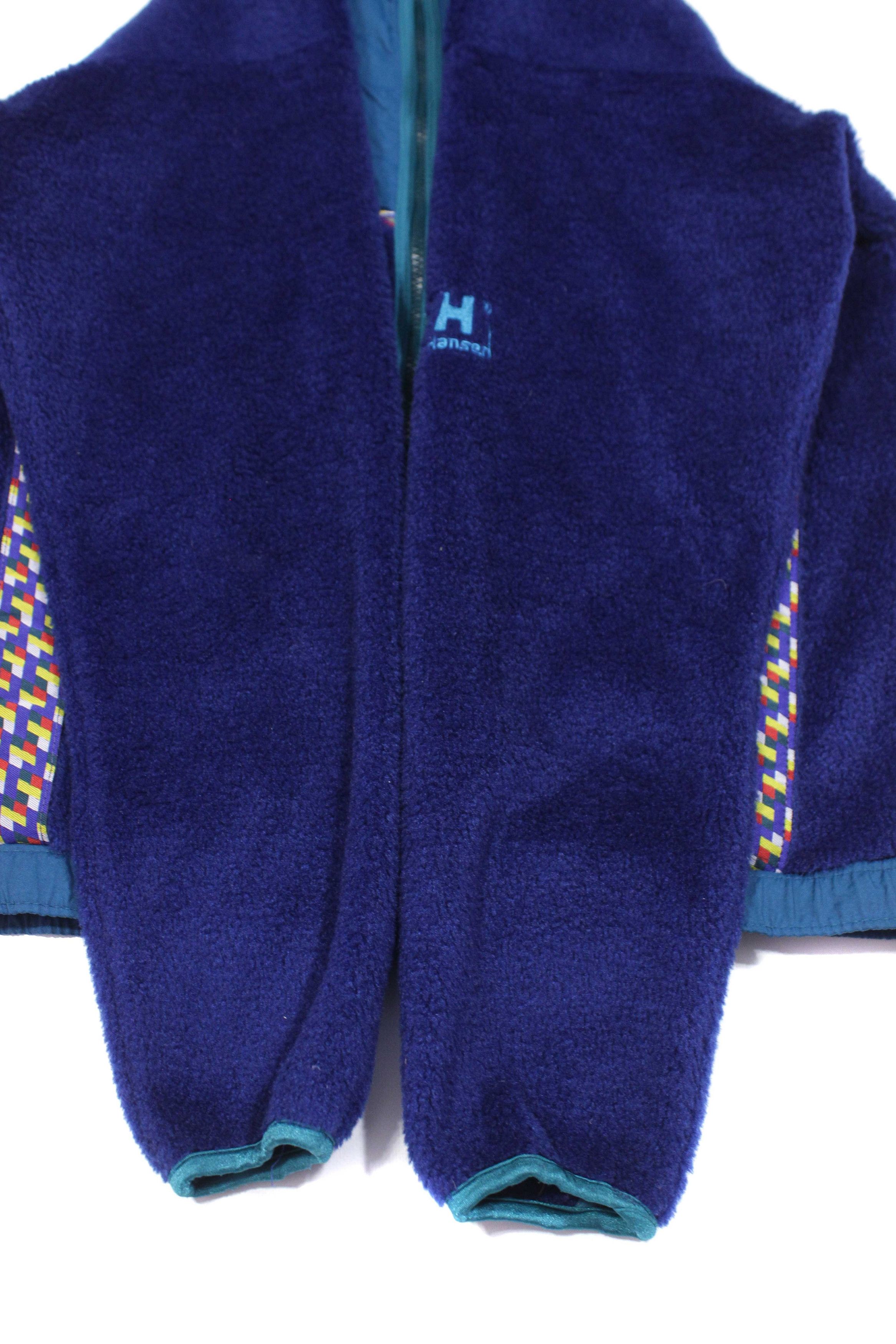 Helly Hansen 90S Logo Fleece Sherpa Jacket Size US XS / EU 42 / 0 - 5 Thumbnail