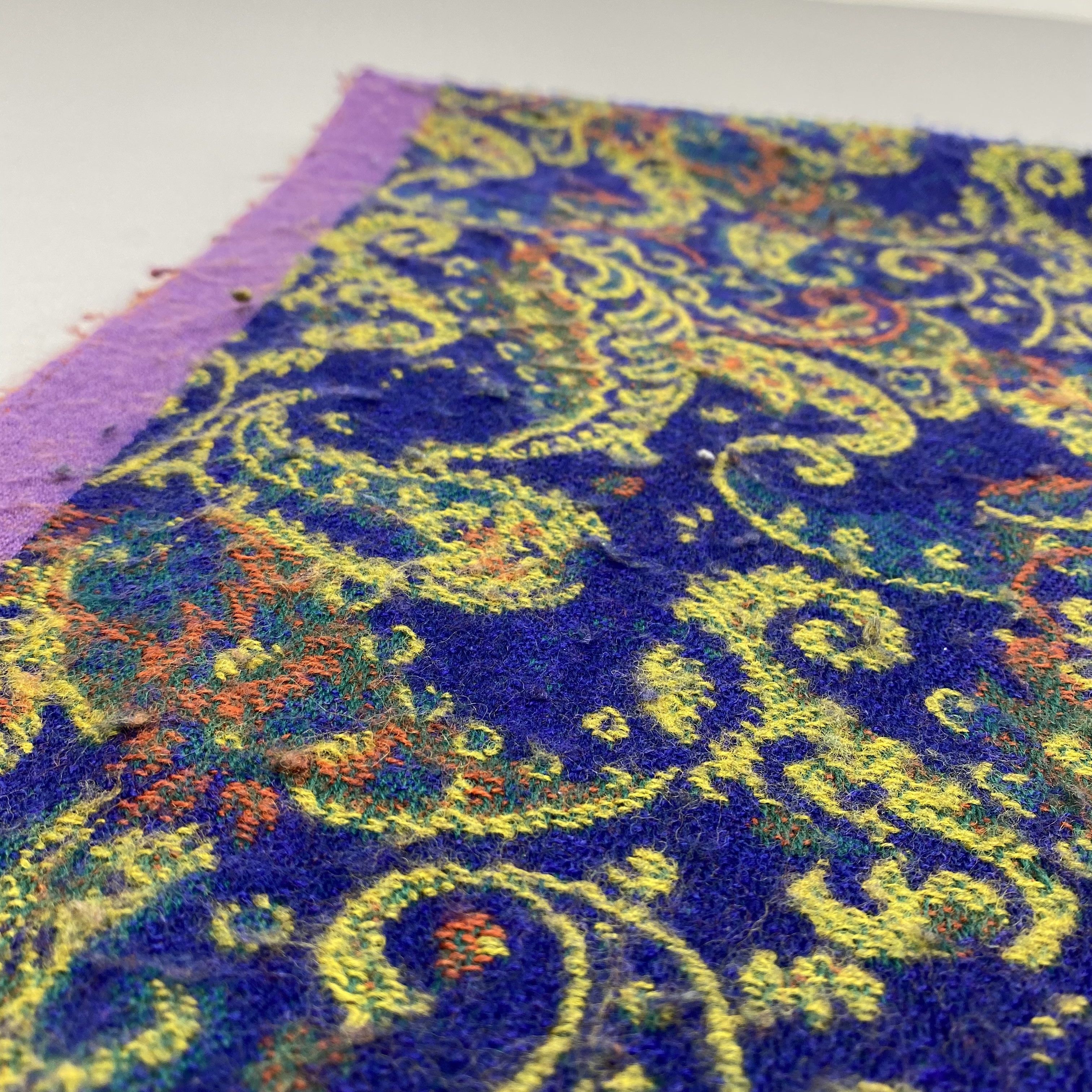 Kenzo Vintage Kenzo Scarf Muffler Wool Paisley Fringe Scarves Size ONE SIZE - 6 Thumbnail