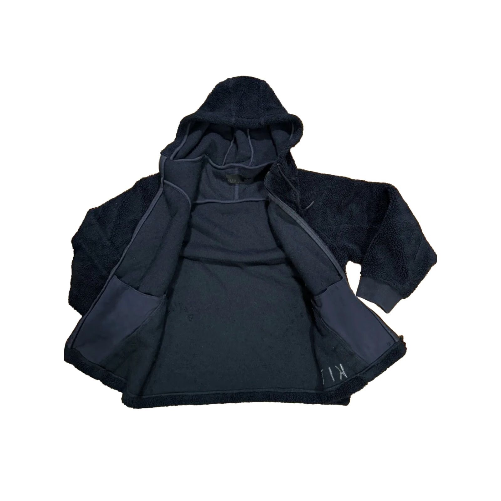 Kith KITH Hoodie Long Sleeve Blue Large Sherpa Full Zip Hooded 1/4 Zip Men Winter Fall Size L Size US L / EU 52-54 / 3 - 3 Thumbnail