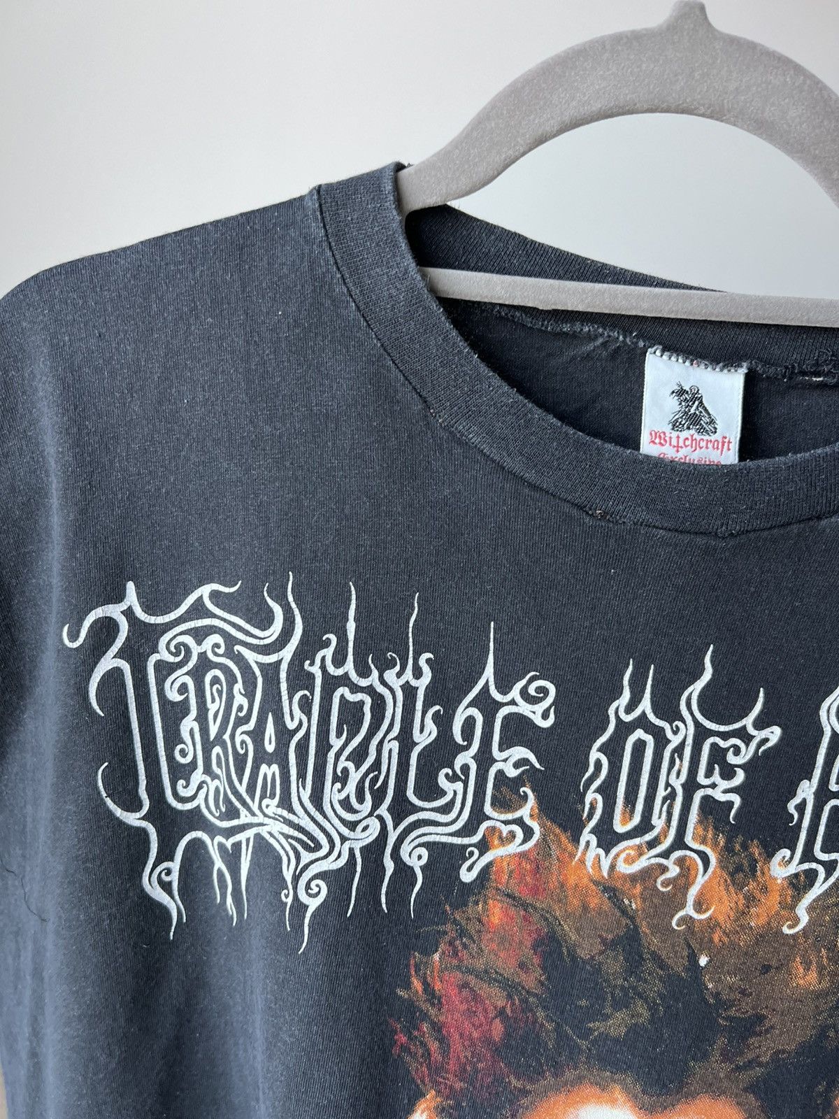 Band Tees Vintage 1998 Cradle of Filth "Praise The Whore" Metal Band Size US XL / EU 56 / 4 - 16 Thumbnail