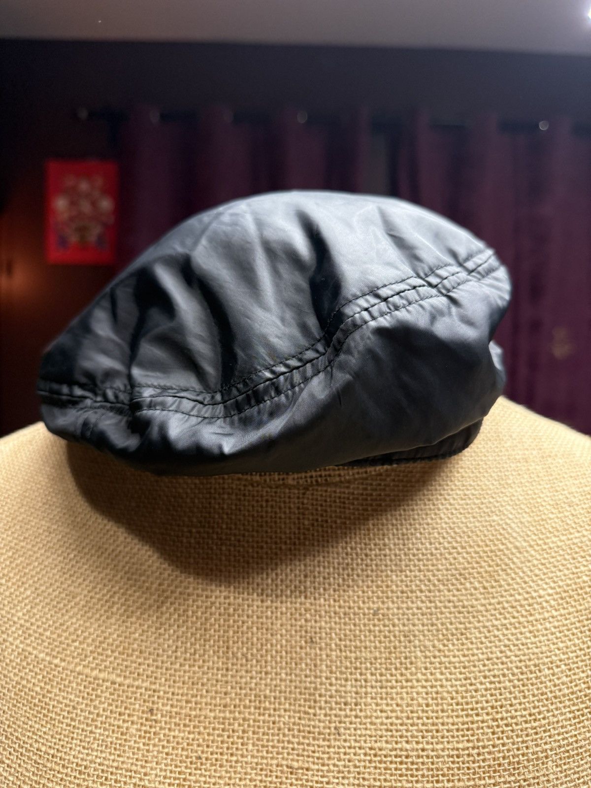 Other Minimalist Black Nylon Beret Cap – Lightweight Size ONE SIZE - 1 Thumbnail