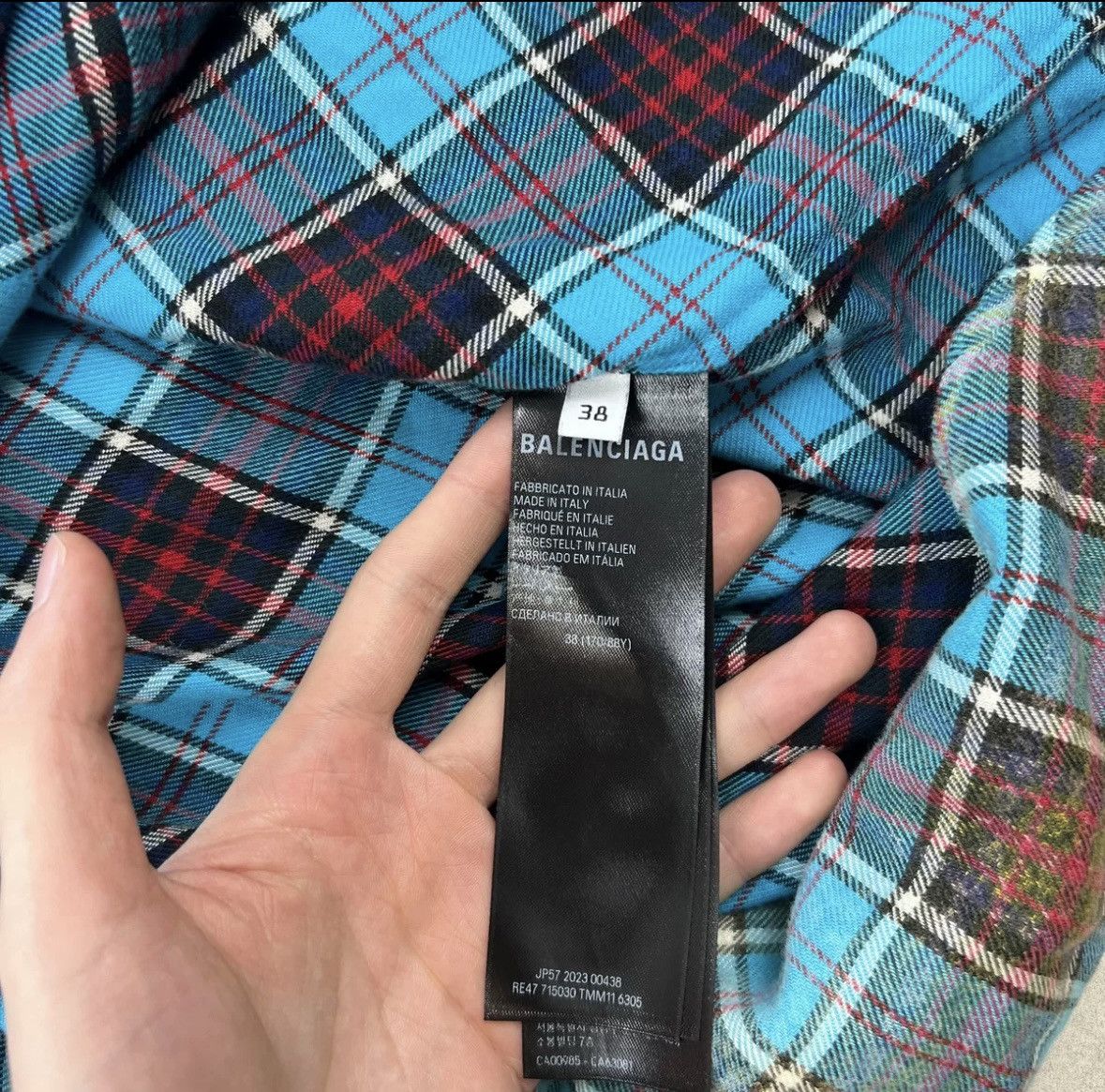 Balenciaga Balenciaga 23fw shirt Size US S / EU 44-46 / 1 - 5 Thumbnail