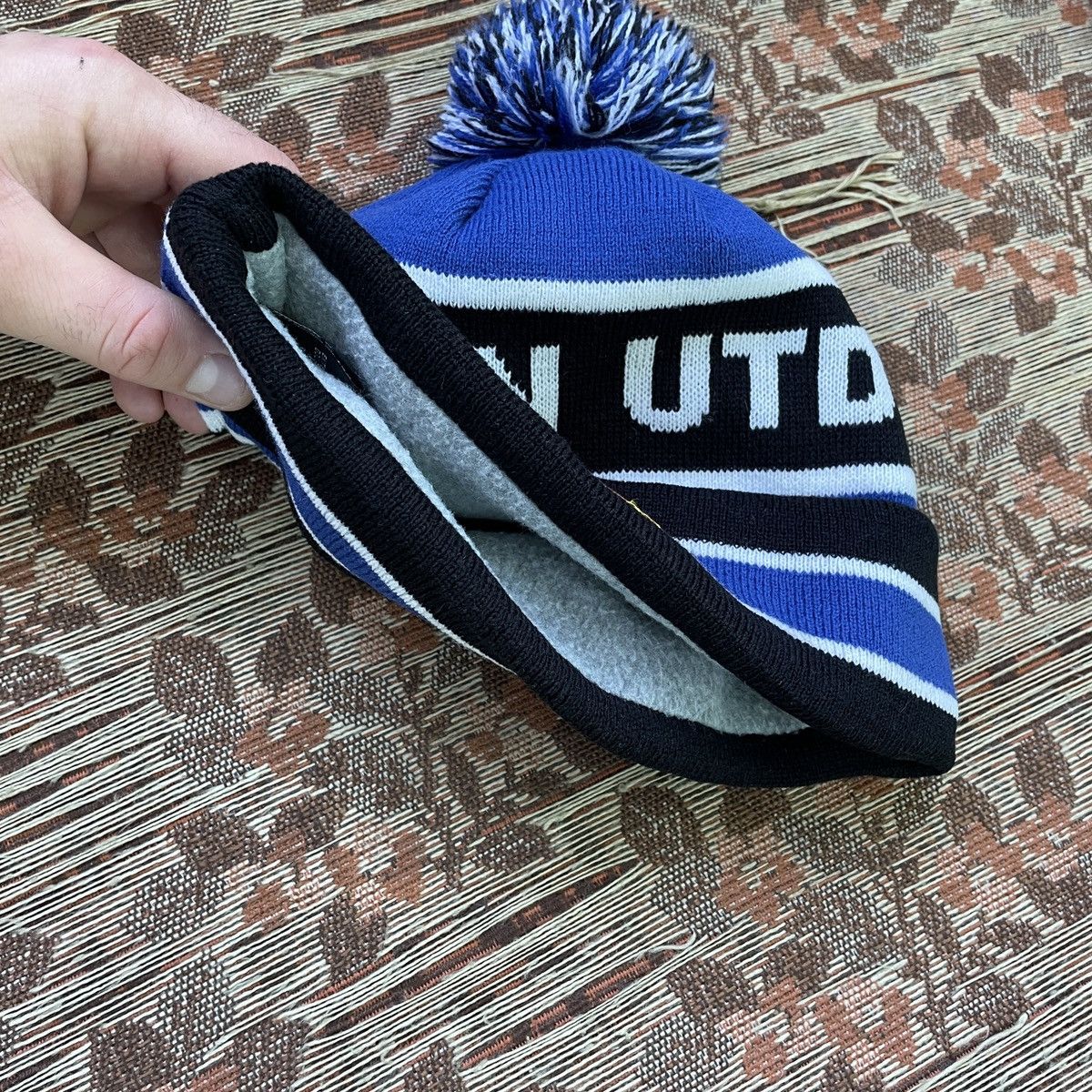 New Era Vintage Manchester United New Era Blue football Hat Beanie Size ONE SIZE - 5 Thumbnail