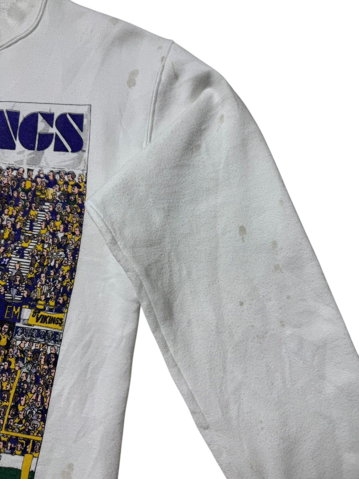 Signal Sport Vintage 1991 minnesota vikings sweatshirt Size US M / EU 48-50 / 2 - 4 Thumbnail