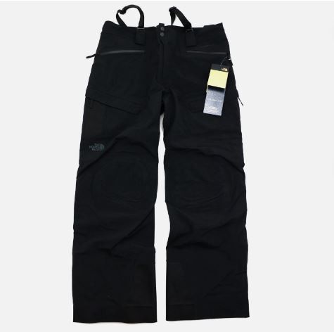 image of The North Face XL Ski Men's Pants Waterproof Padded Knees in Black (Size 40)