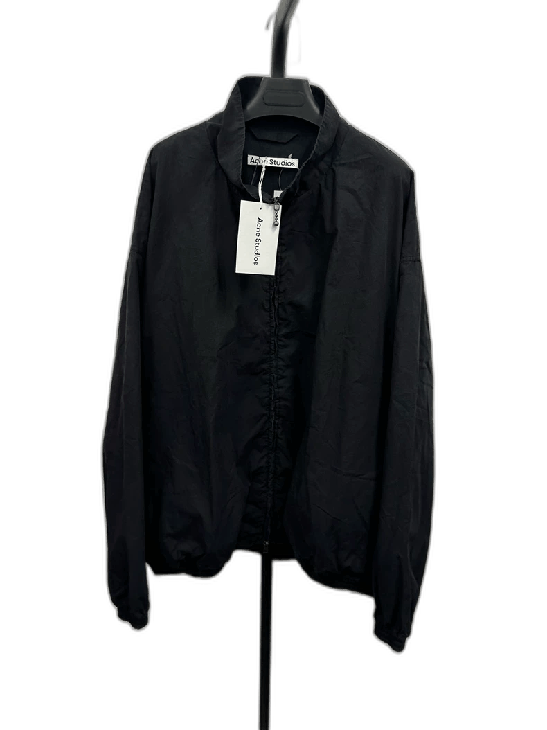 Acne Studios Acne Studios Black Vintage Logo Zip Jacket Size US L / EU 52-54 / 3 - 1 Thumbnail