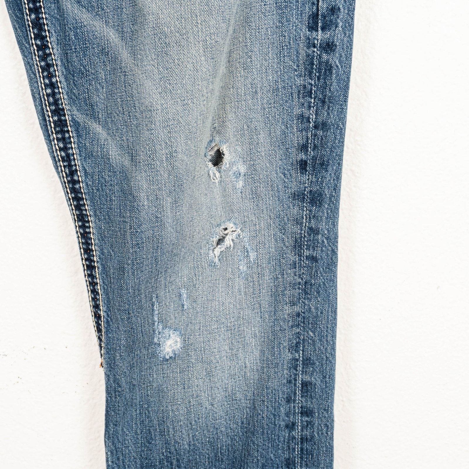 Rock Revival Rock Revival Ethan Straight Denim Jeans ripped Distressed 33 Size US 33 - 13 Thumbnail