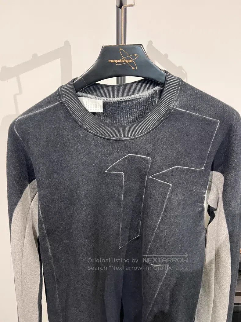 Boris Bidjan Saberi Boris Bidjan Saberi CR1 dyed crewneck sweatshirt| Size US S / EU 44-46 / 1 - 3 Thumbnail
