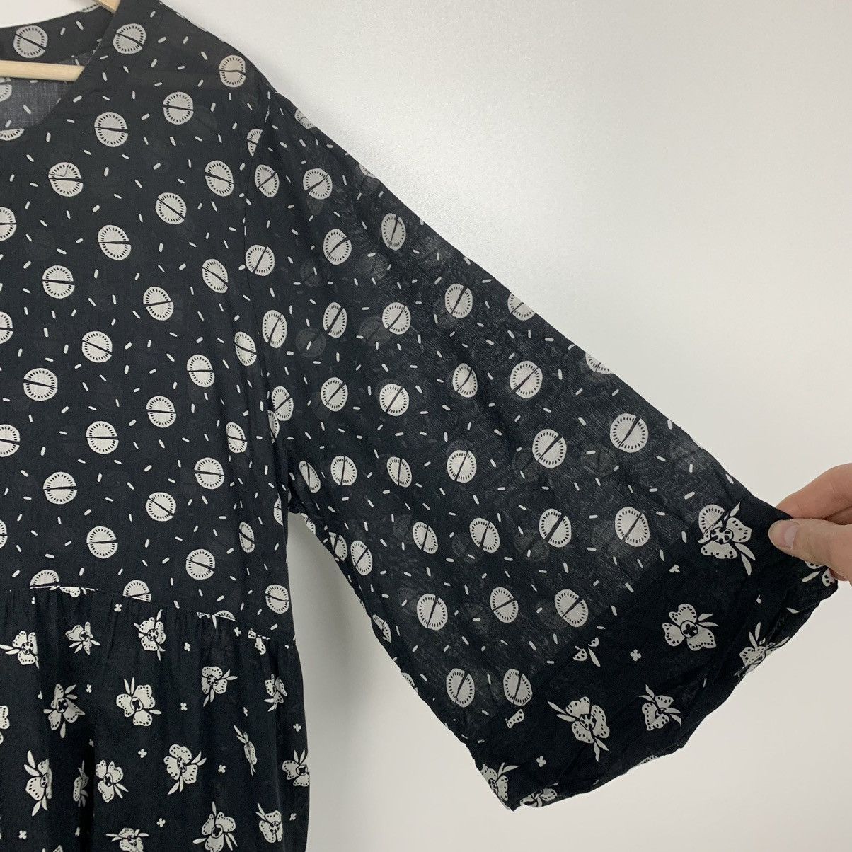 Gudrun Sjoden Women’s Gudrun Sjoden Floral Dress Button Up Short Sleeve XL Size XL / US 12-14 / IT 48-50 - 8 Thumbnail