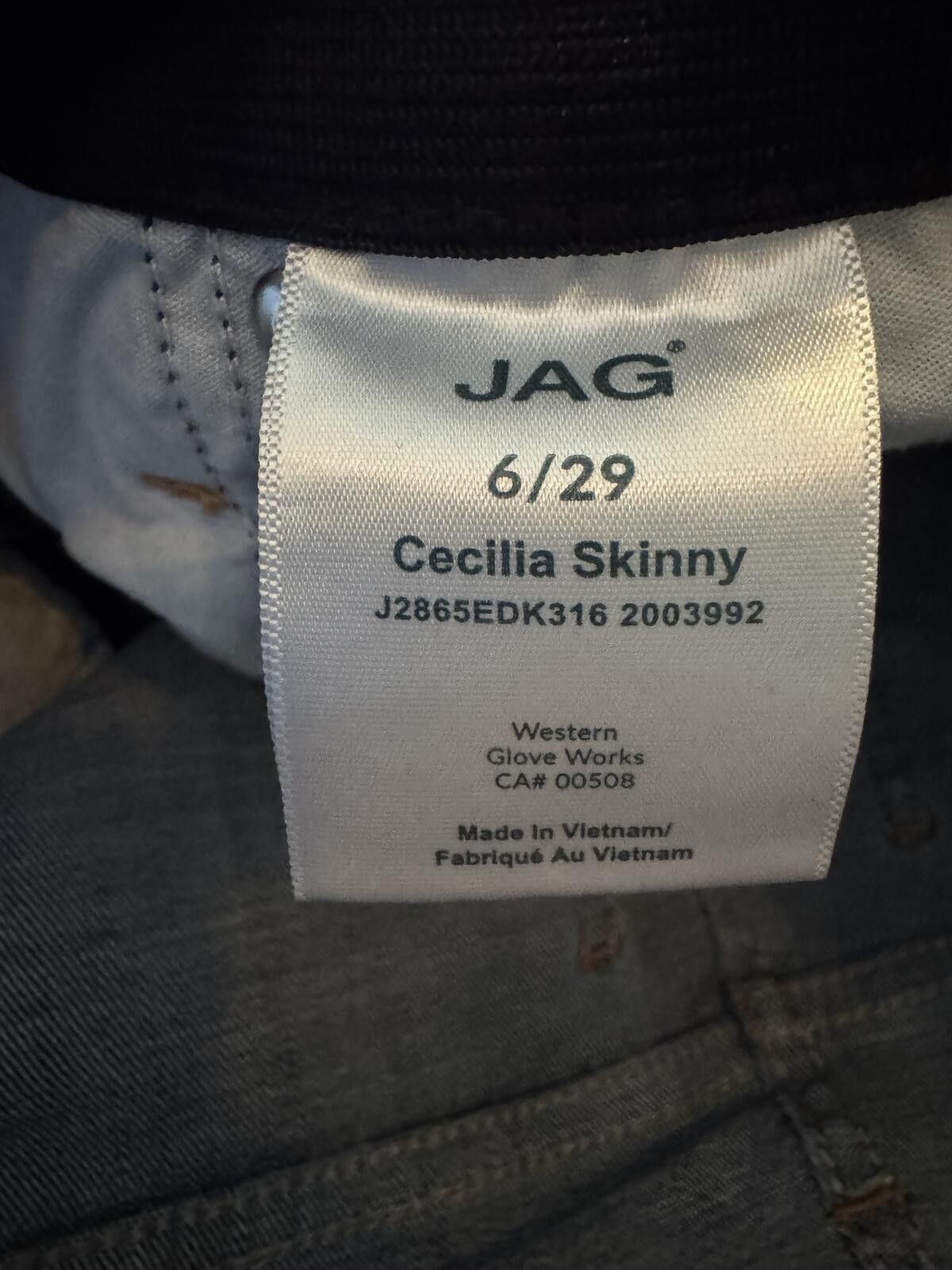 Jagermeister JAG "Cecilla" Skinny Size 6 Size 28" / US 6 / IT 42 - 5 Thumbnail