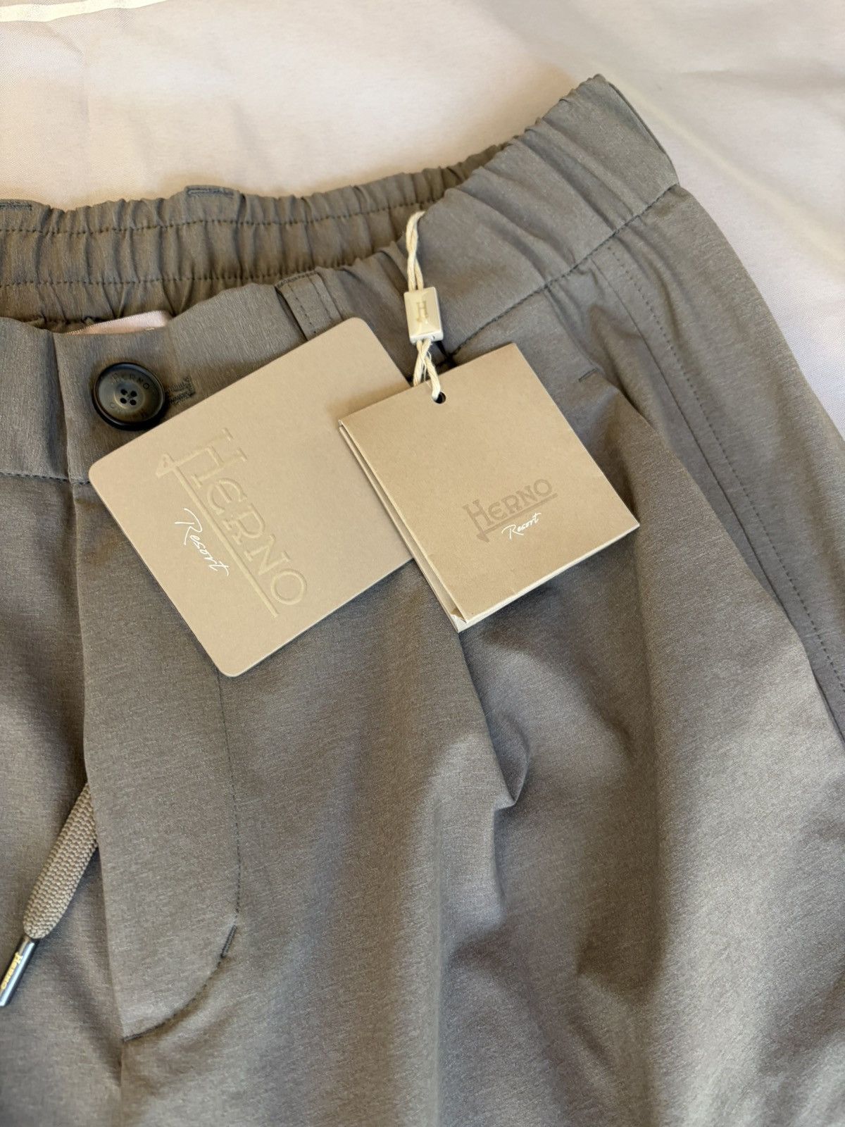 Herno Herno Resort Cargo Trousers Drawstring Luxury Pants Joggers Size US 32 / EU 48 - 6 Thumbnail