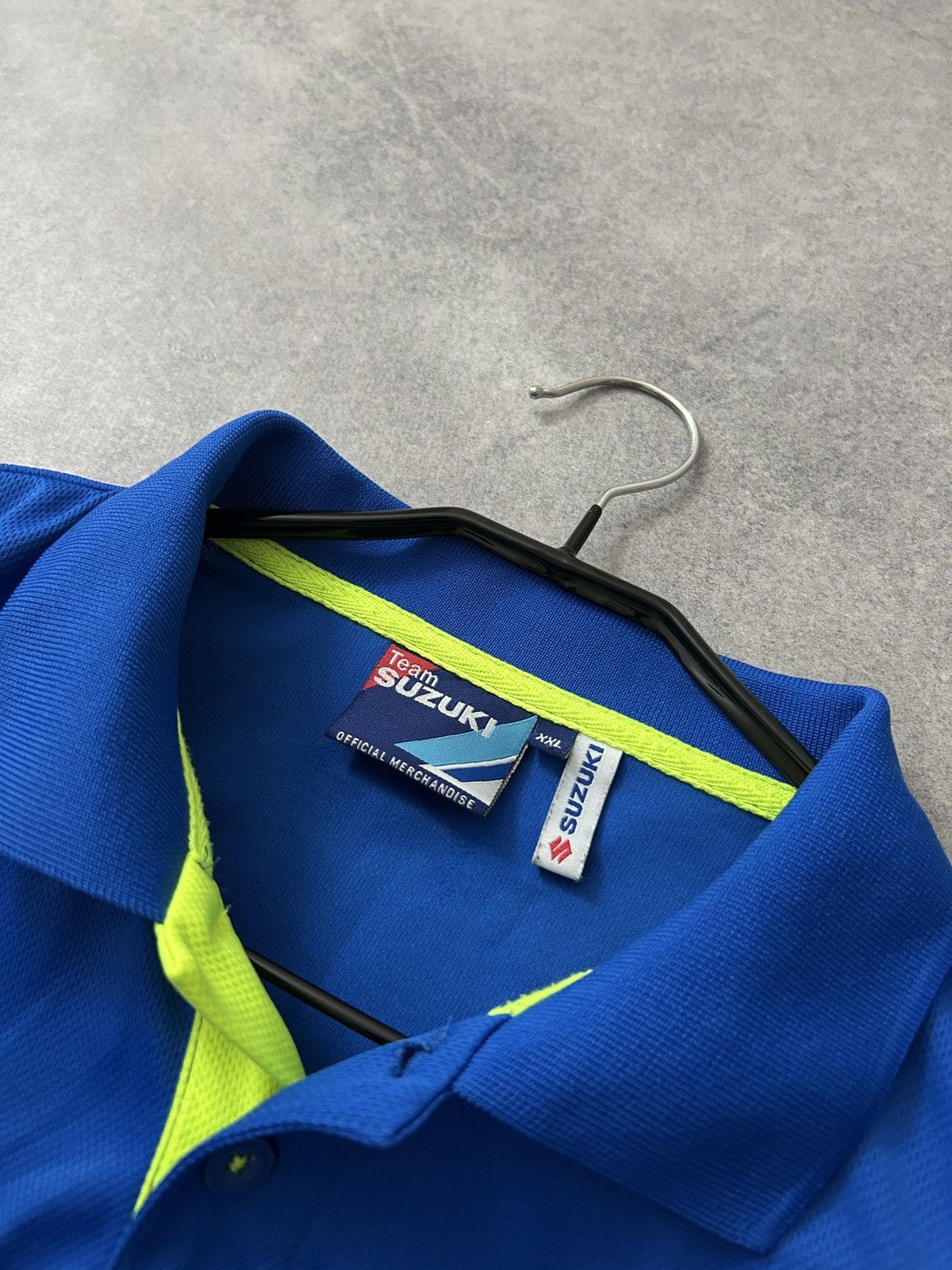 NASCAR Vintage Suzuki RR gsx big logo racing nascar polos Size US XL / EU 56 / 4 - 4 Thumbnail