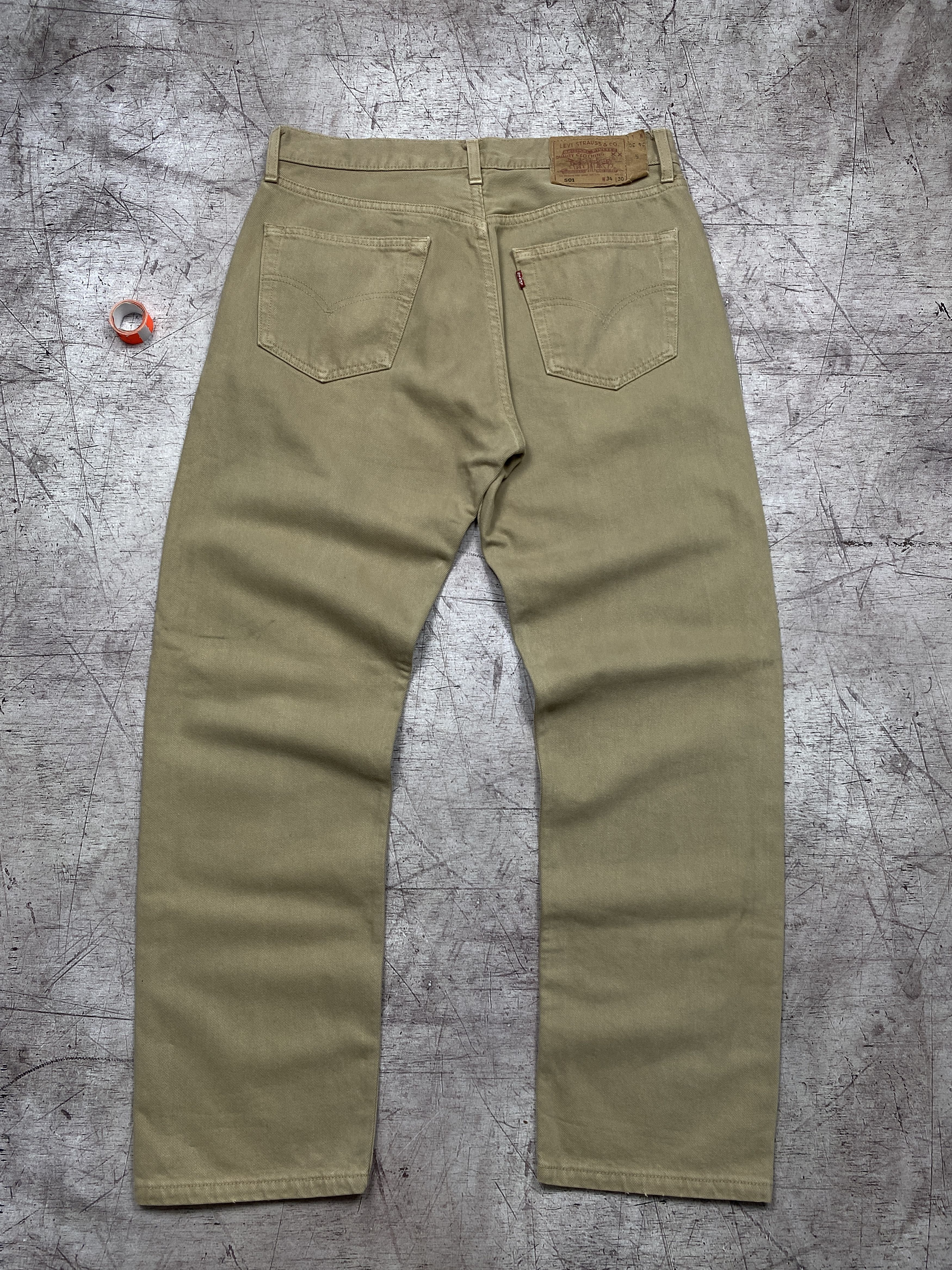 Levi's × Vintage Levis 501 Vintage Mens Denim Pants Jeans Size US 34 / EU 50 - 1 Thumbnail