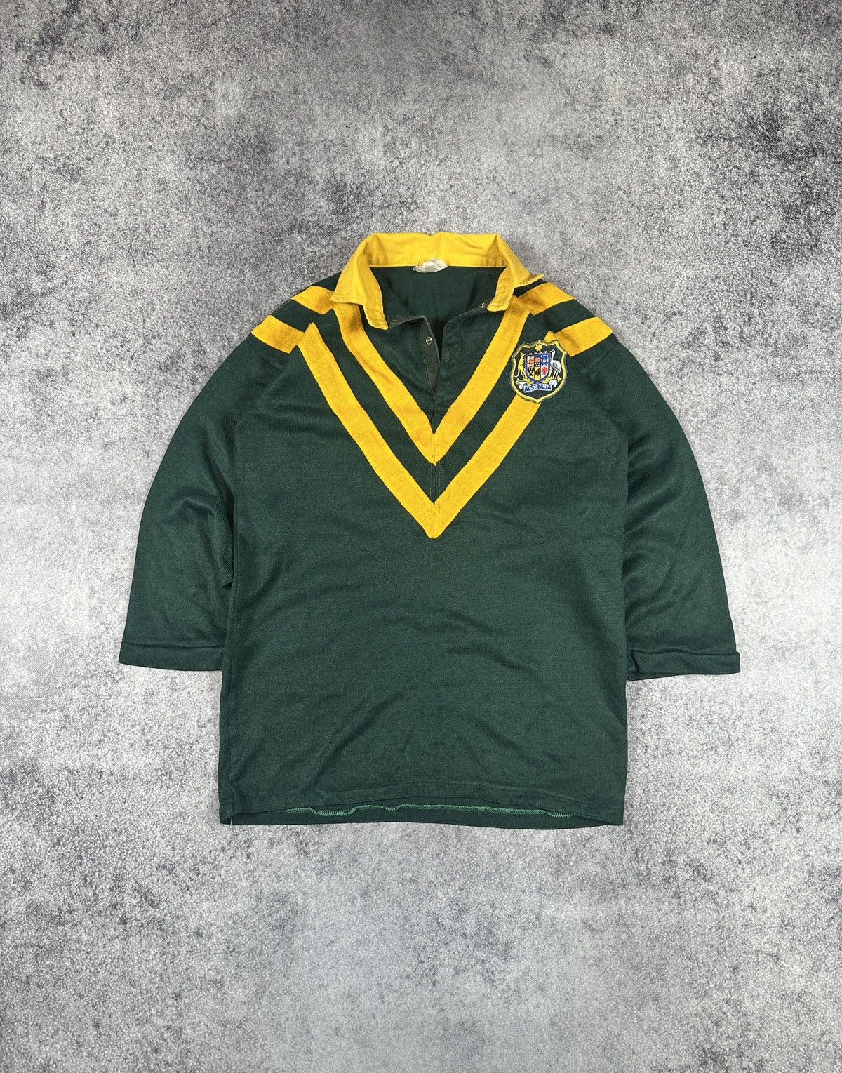 Vintage Vintage 90s Australia Rugby Jersey Very Rare Sportswear L Size US L / EU 52-54 / 3 - 1 Thumbnail