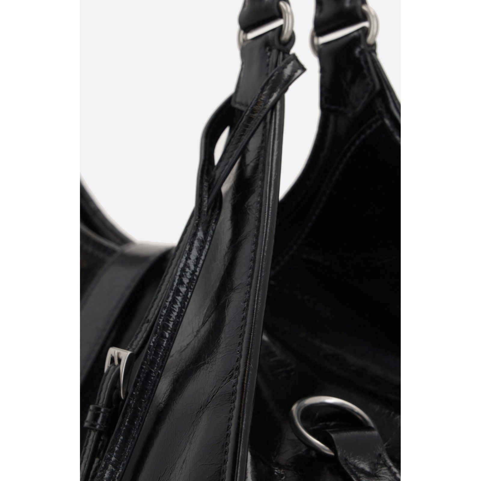 Prada PRADA Black Large Hobo Bag New & Authentic Size ONE SIZE - 4 Thumbnail