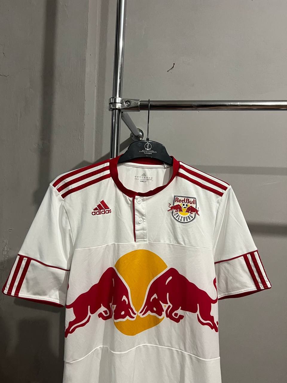 Adidas 2010/11 RED BULL SALZBURG HOME SOCCER JERSEY FOOTBALL SHIRT Size US M / EU 48-50 / 2 - 4 Thumbnail