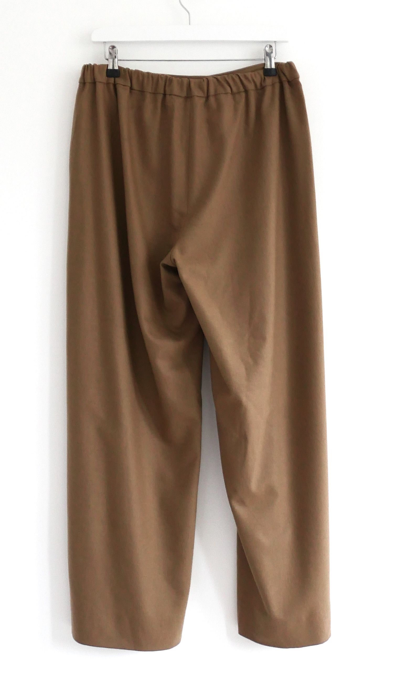 Max Mara ’S MaxMara Floria Wool Jogger Trousers Camel Size 34" / US 12 / IT 48 - 3 Thumbnail