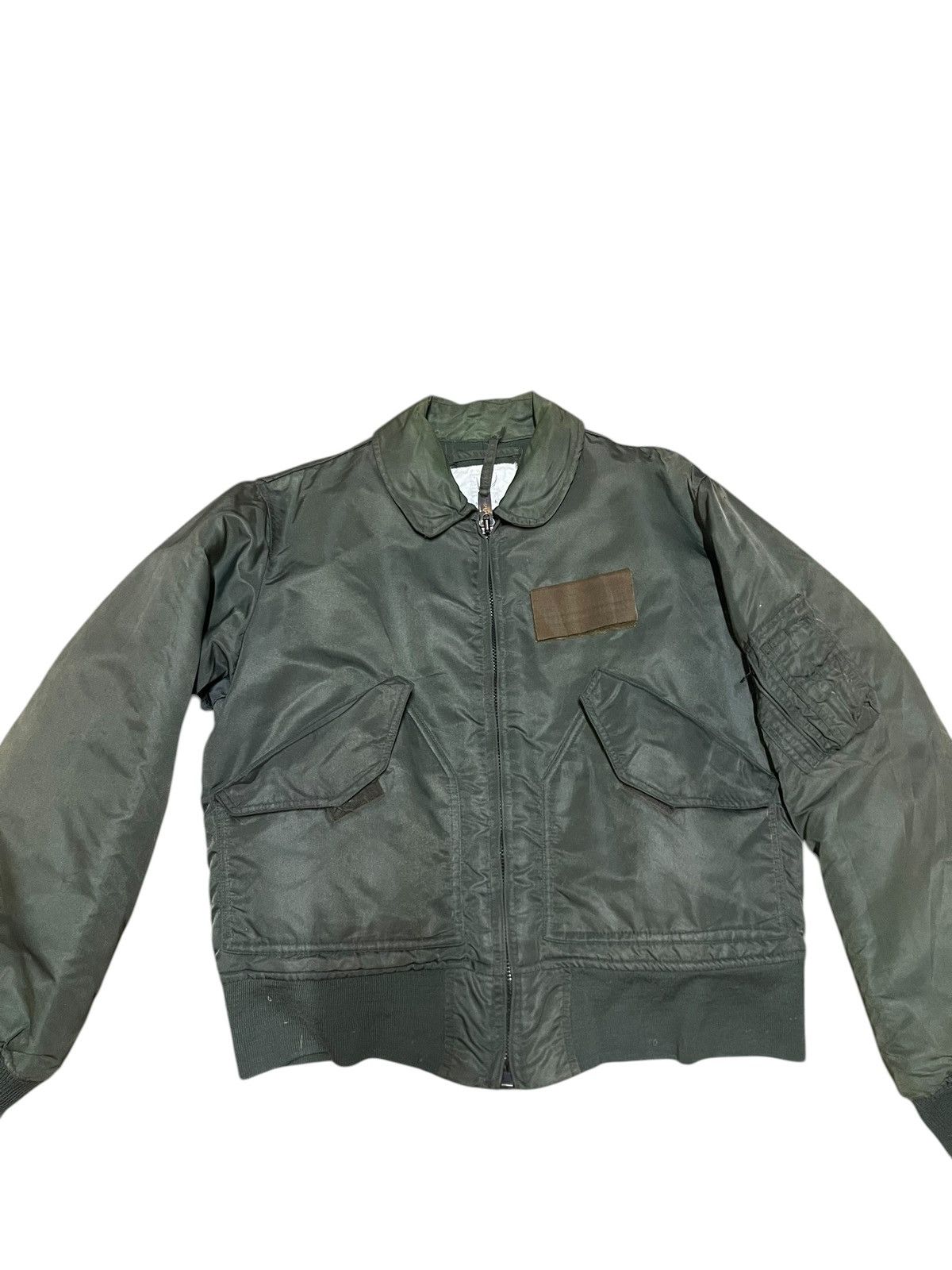 Schott Vintage 80s/90s USAF CWU-45/P Flight Jacket Military Bomber Size US M / EU 48-50 / 2 - 2 Thumbnail