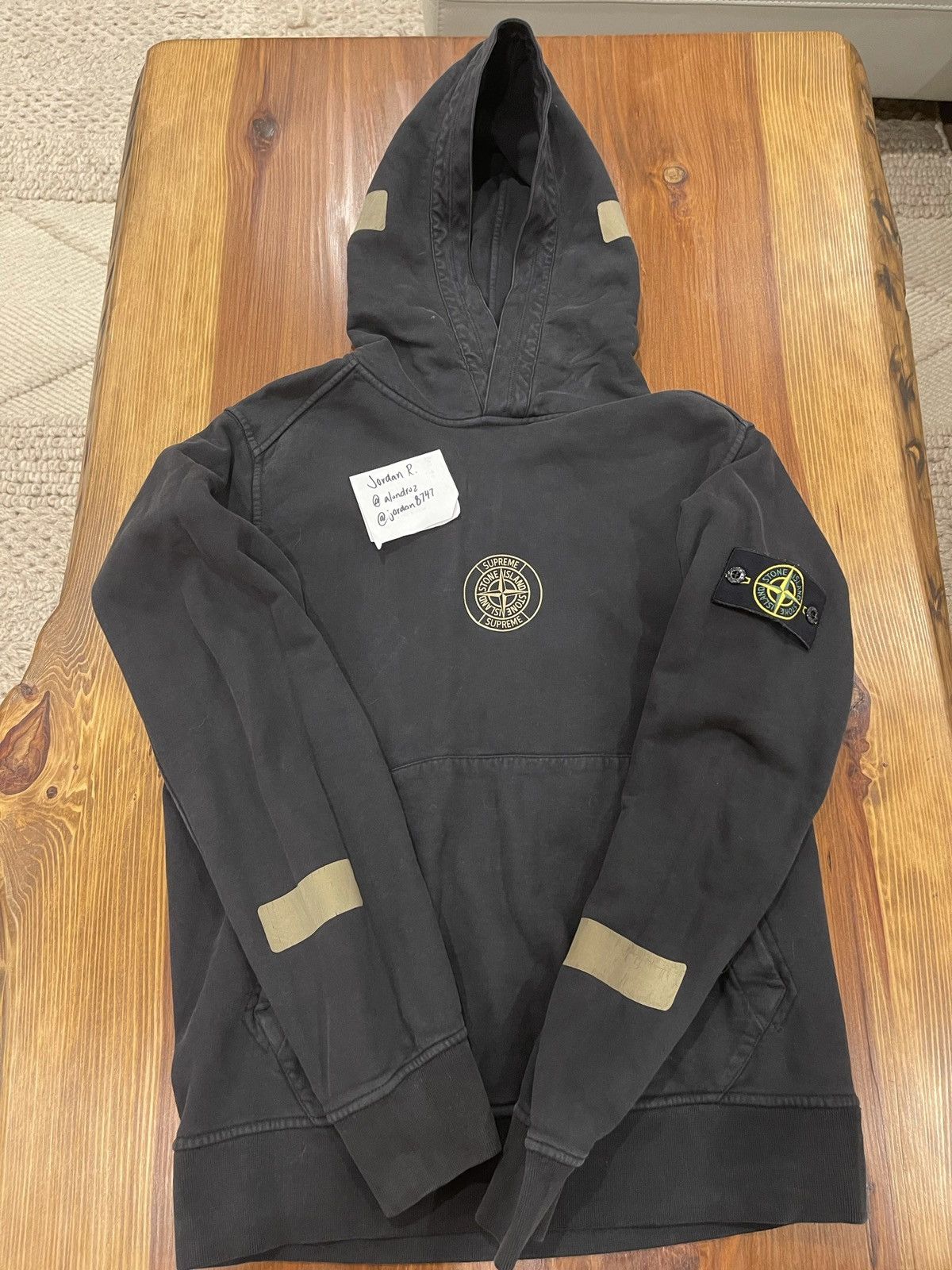 Stone Island Supreme Hoodie | Grailed