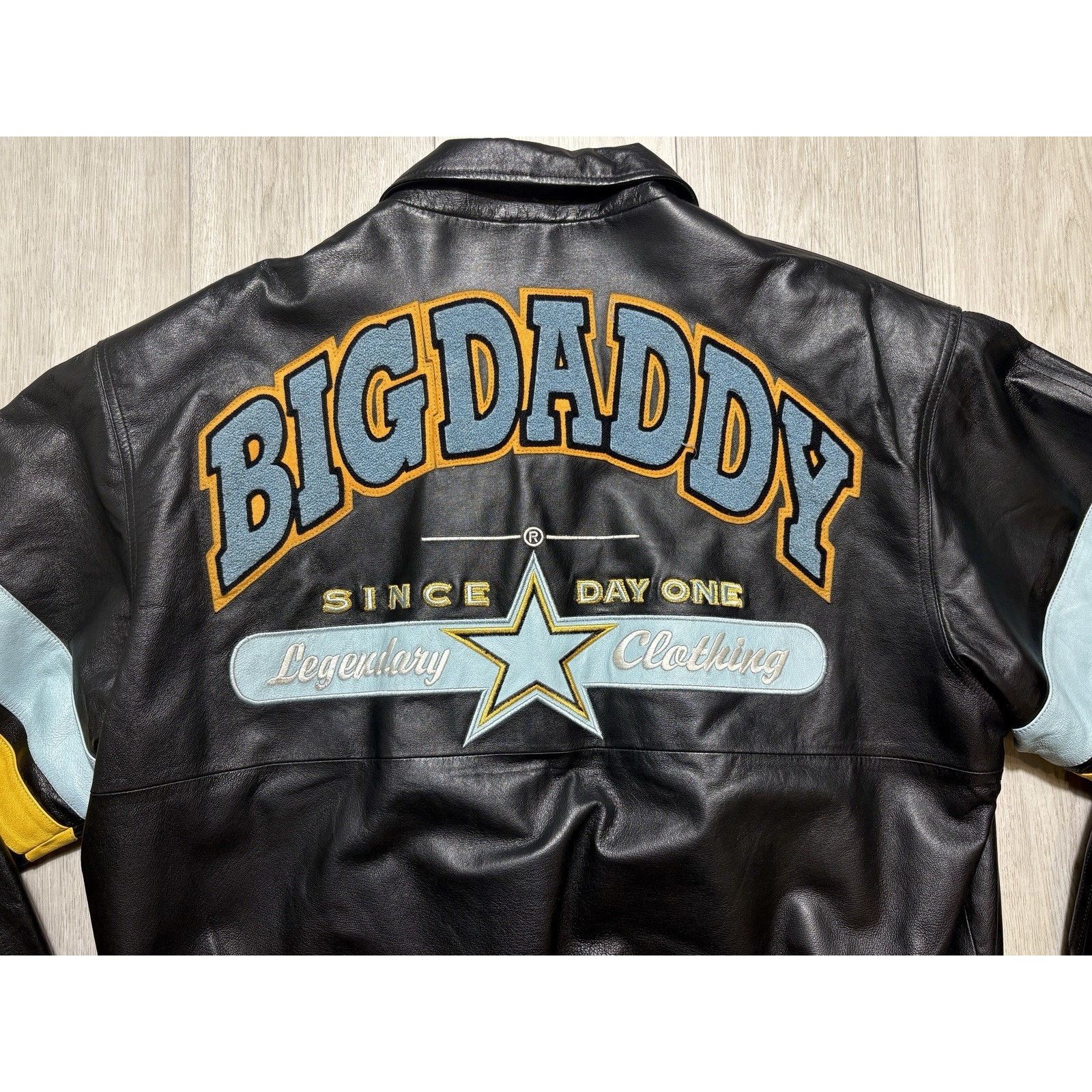 Other Big Daddy Leather Varsity Jacket Oversized Y2K Men’s 3XL Size US XXL / EU 58 / 5 - 19 Thumbnail