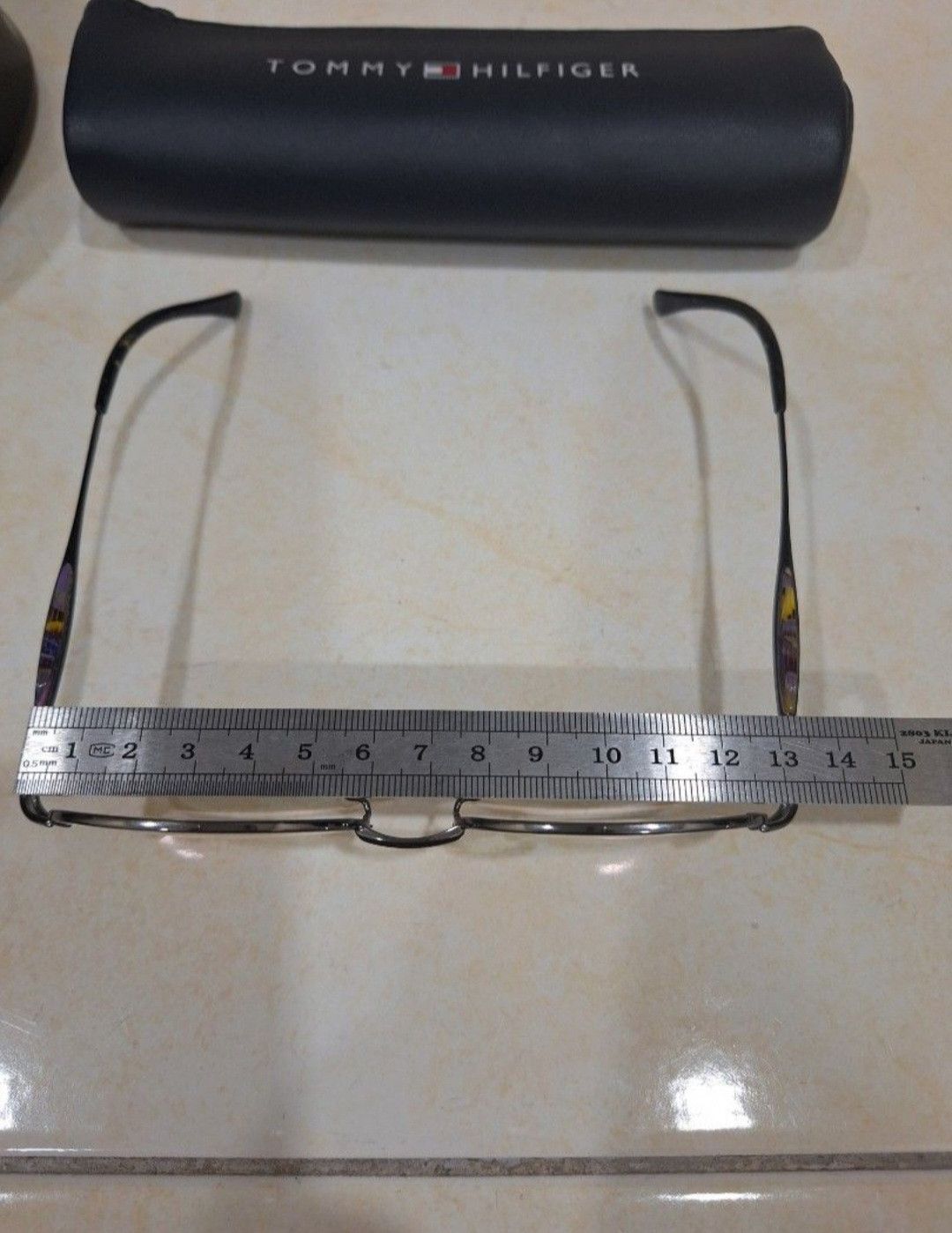 Yves Saint Laurent YSL Oval Glasses Blue Clear Temples Japan Size ONE SIZE - 11 Thumbnail
