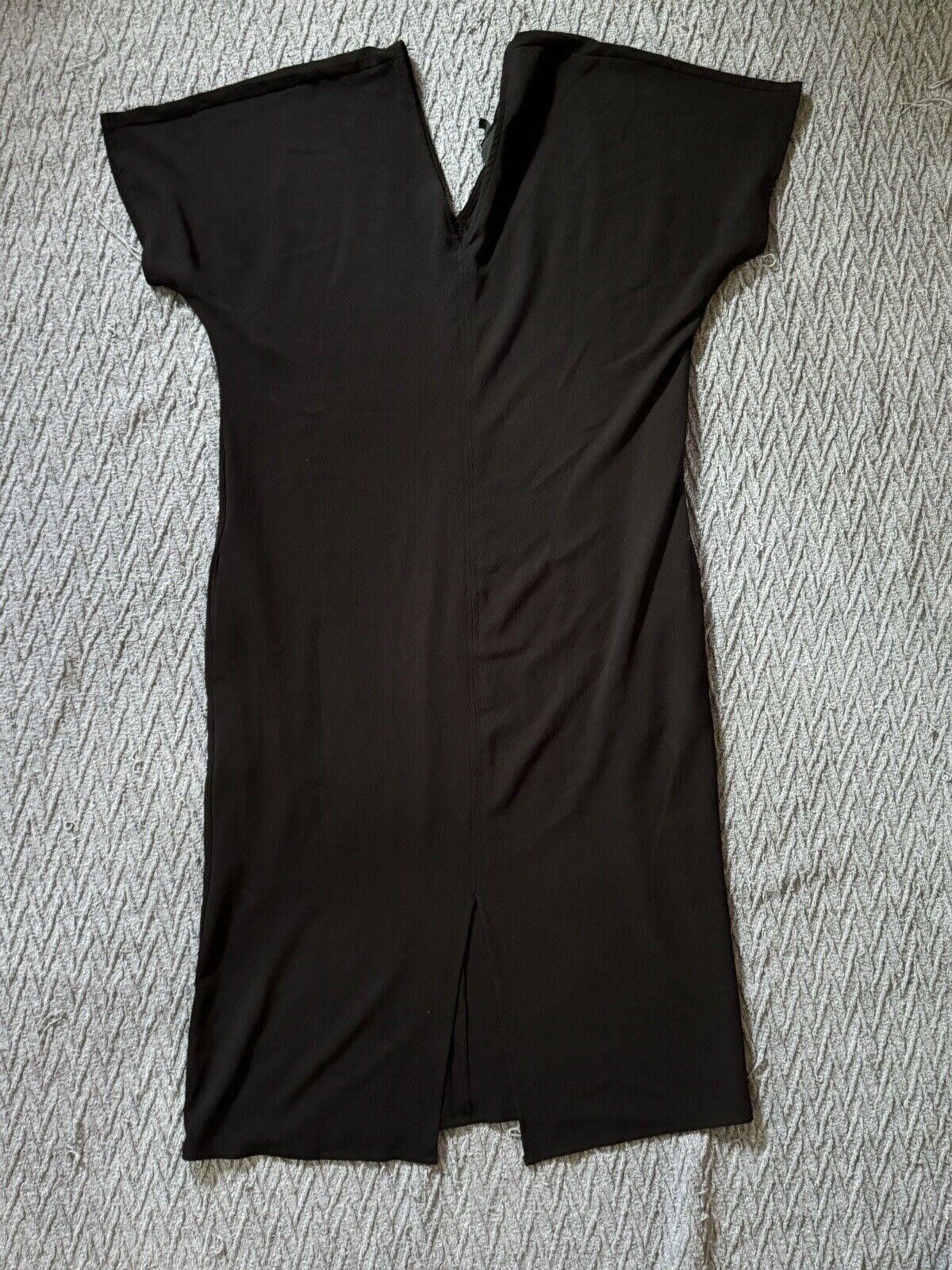 Designer Bobeau Black Short Sleeved Dress Women's Medium Size M / US 6-8 / IT 42-44 - 2 Thumbnail