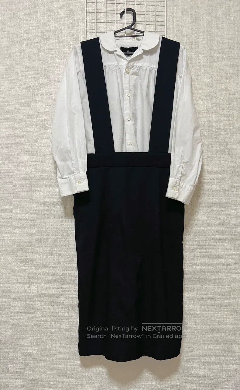 Comme des Garcons Comme Des Garcons Black wool suspender skirt Size S / US 4 / IT 40 - 2 Thumbnail