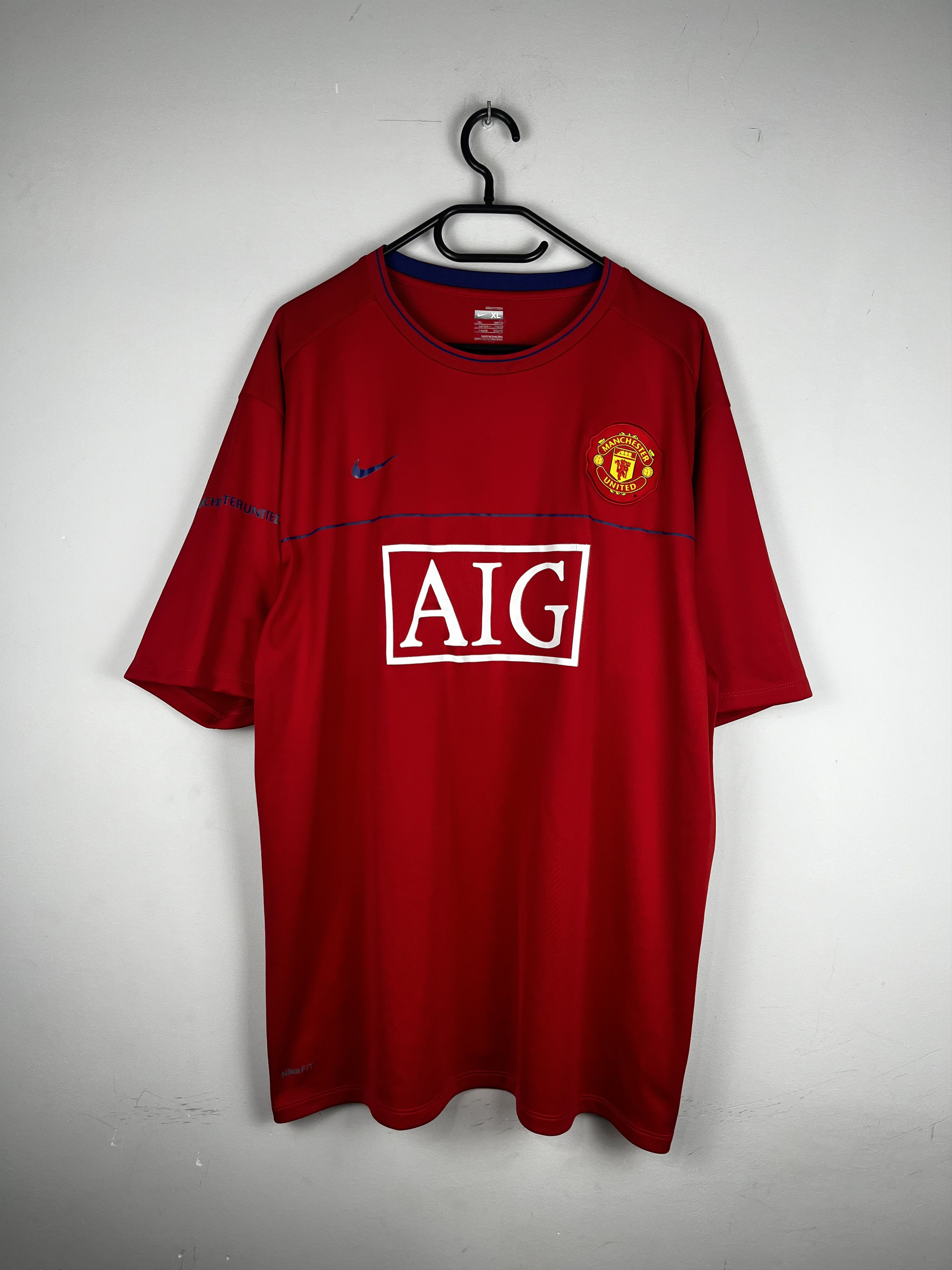 Nike Nike Manchester United 2008/2009 Jersey Size US XL / EU 56 / 4 - 2 Thumbnail