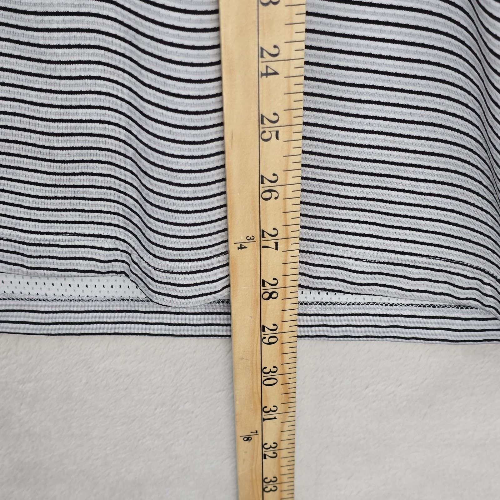 Nike Nike Golf Top Shirt Stripe Long Sleeve 1/2 Zip Victory XL Size US XL / EU 56 / 4 - 11 Thumbnail