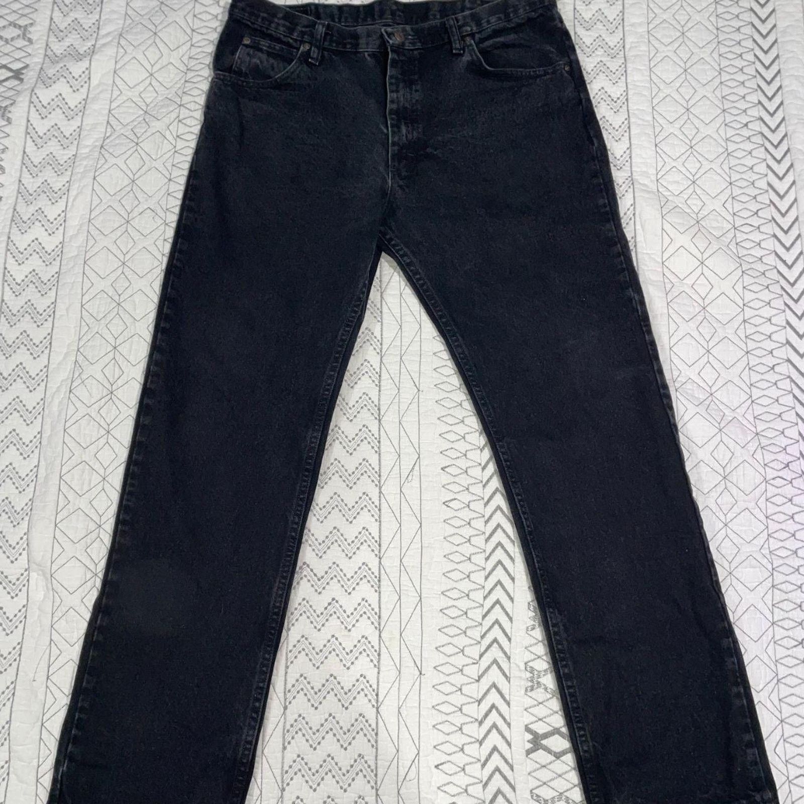 Wrangler Wrangler Five Star Premium Denim Regular Fit Straight Jeans Size US 36 / EU 52 - 1 Thumbnail