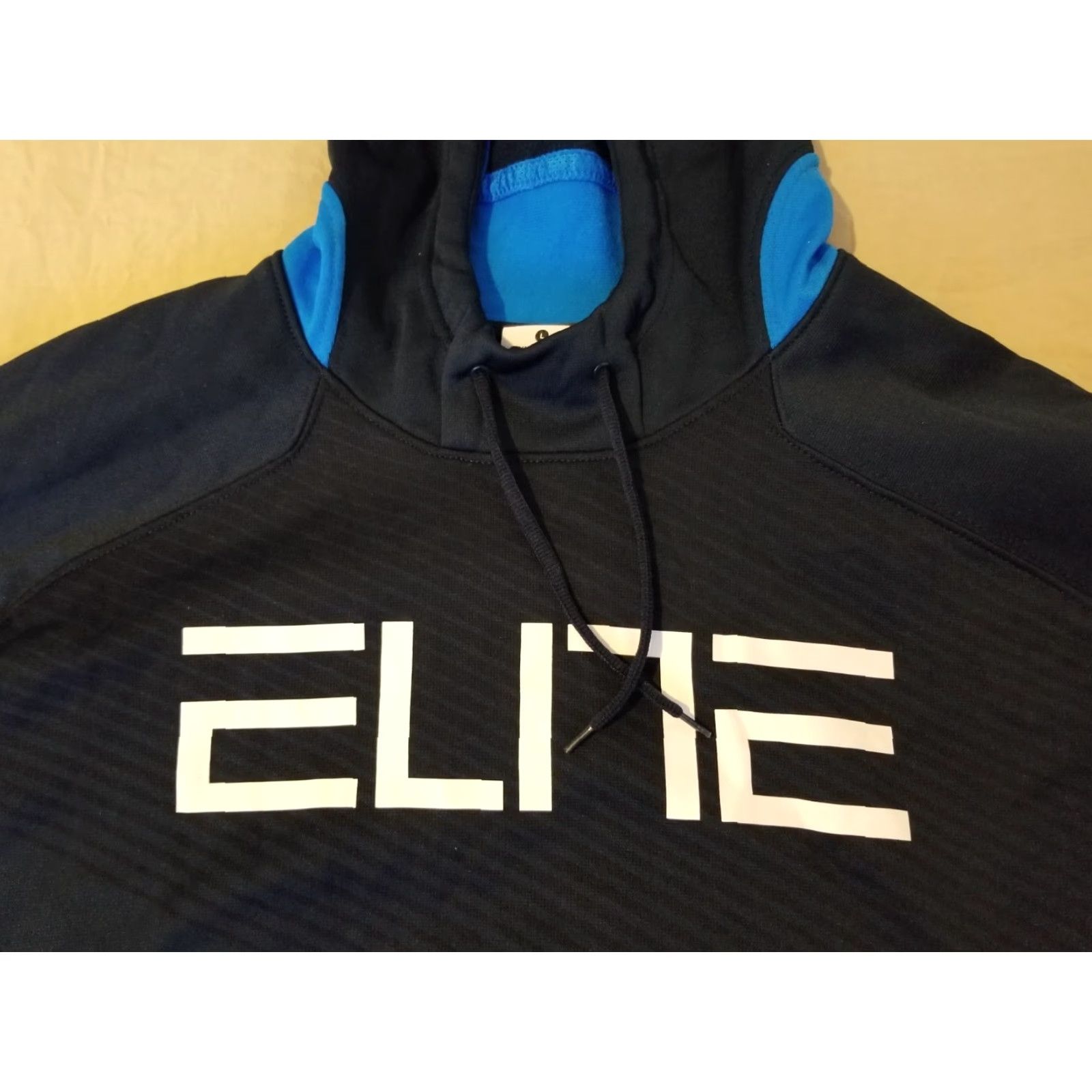Nike Mens Nike Elite Hoodie Sweatshirt L Large Black Hooded Size US L / EU 52-54 / 3 - 2 Thumbnail