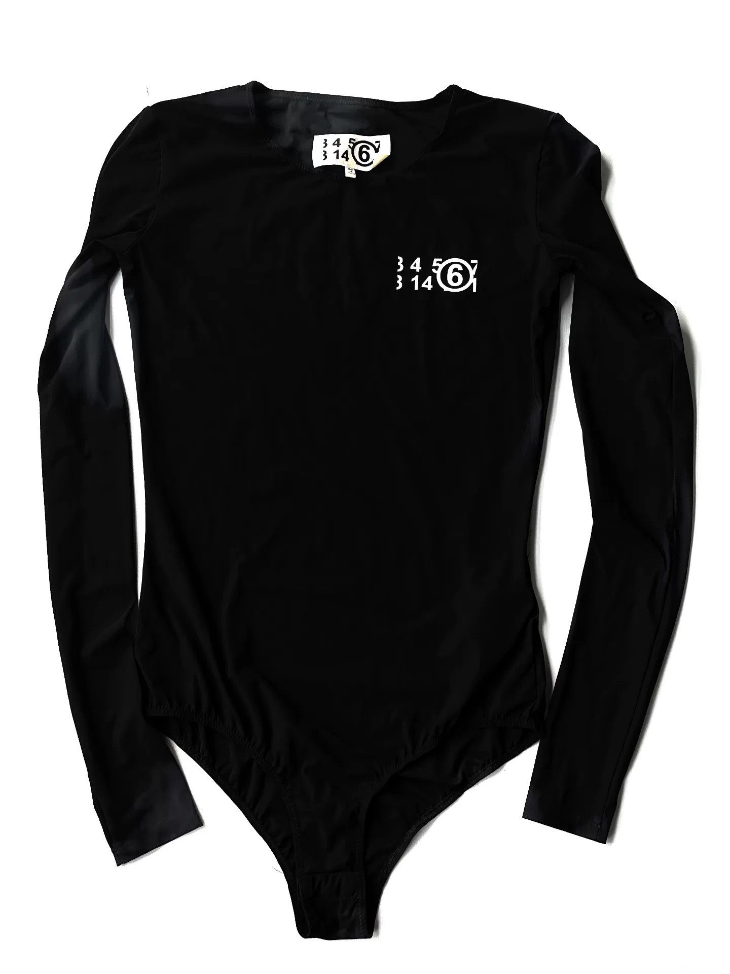 Maison Margiela Maison Margiela MM6 Black Bodysuit Size XS / US 0-2 / IT 36-38 - 1 Thumbnail