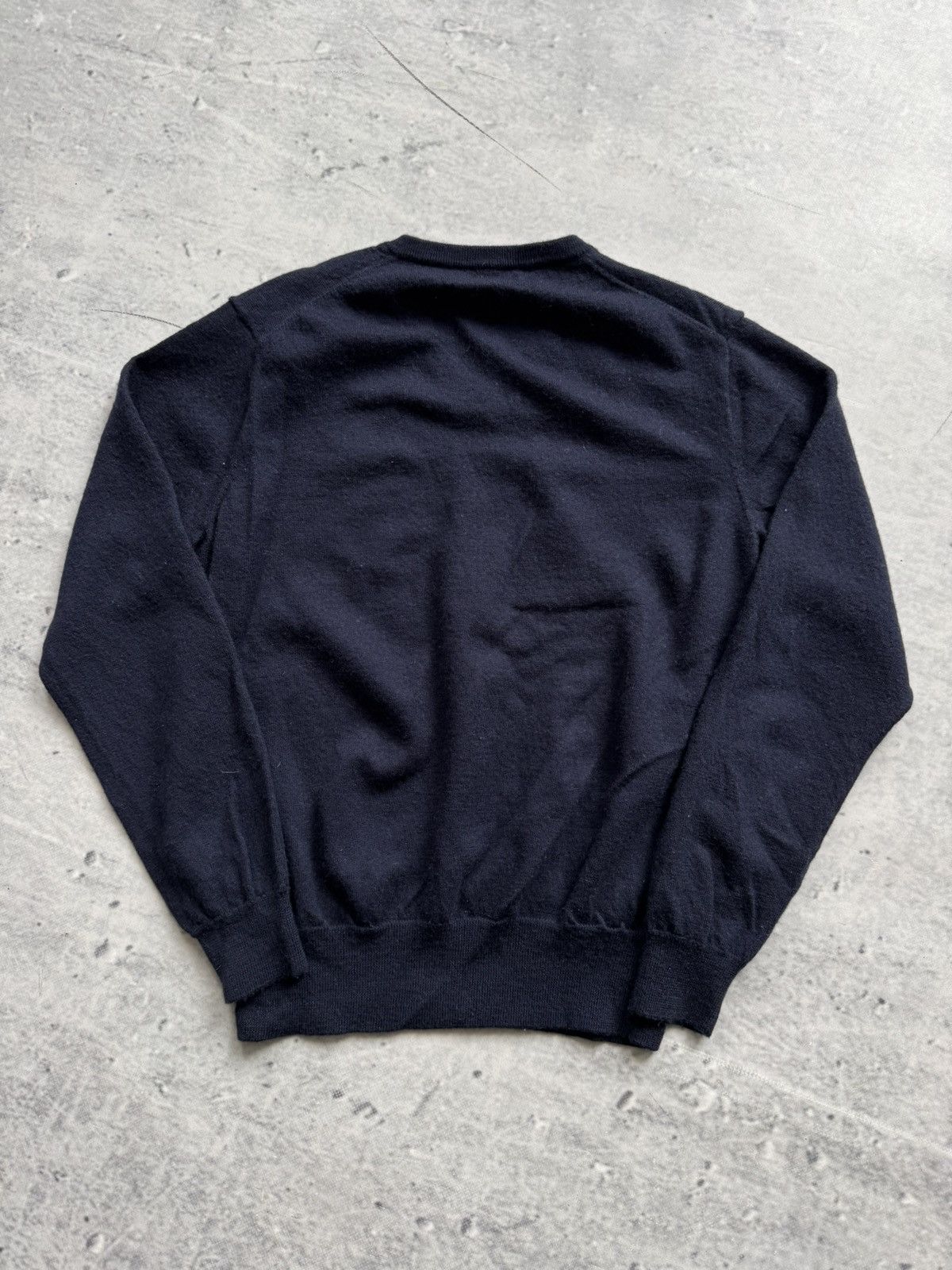 Polo Ralph Lauren × Vintage 100% Wool Ralph Lauren blue sweater Size US M / EU 48-50 / 2 - 2 Thumbnail