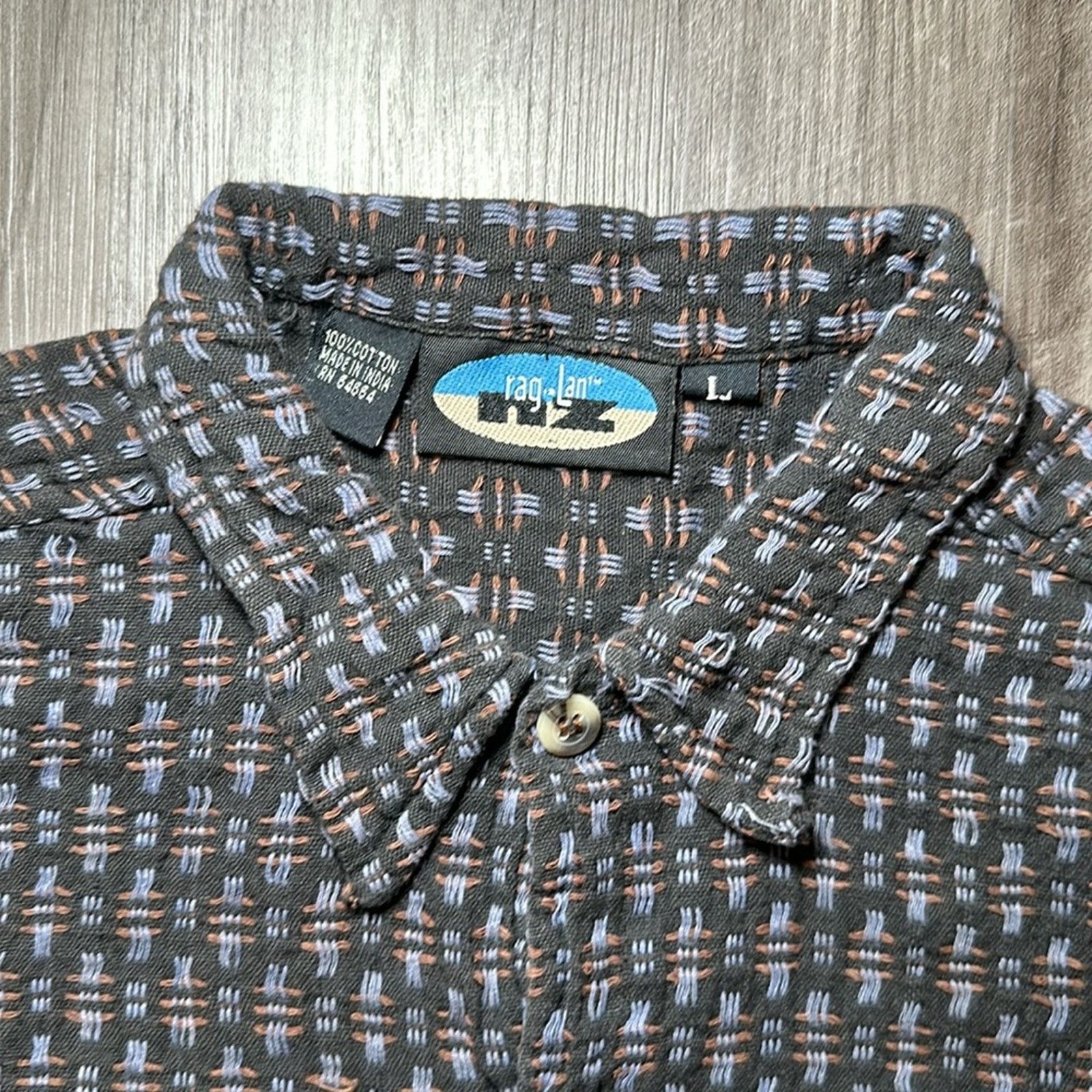 Other New Zealand Raglan Short Sleeve Button Down - Large Size US L / EU 52-54 / 3 - 6 Thumbnail