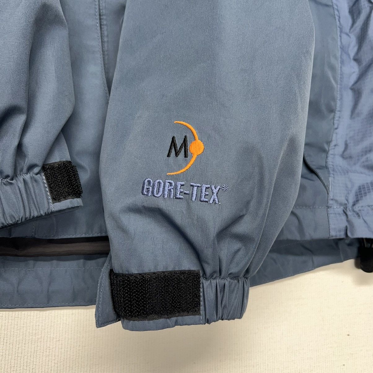 Other Moonstone Gore-Tex Jacket Blue Shell Full Zip Rain Coat Y2K Size M / US 6-8 / IT 42-44 - 15 Thumbnail