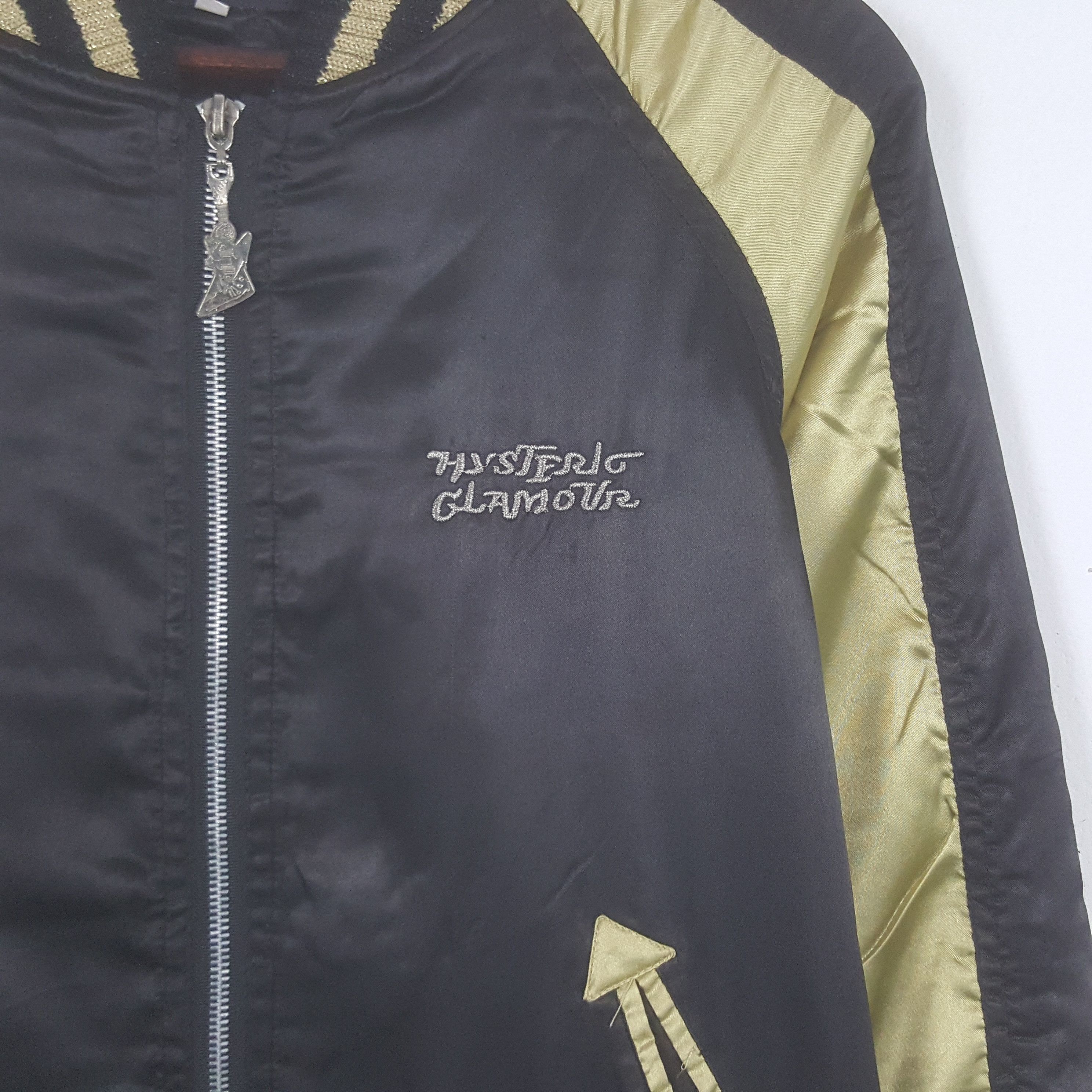 Hysteric Glamour × Japanese Brand × Vintage Vintage Hysteric Glamour Embroidery Racing Style Jacket Size US M / EU 48-50 / 2 - 4 Thumbnail
