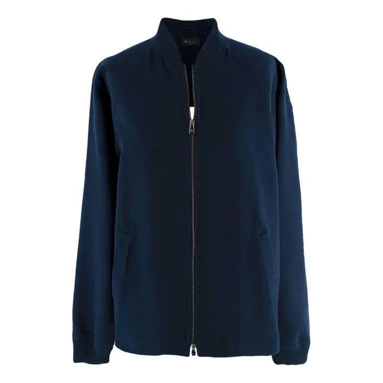 Loro Piana LORO PIANA Men's cashmere bomber jacket Size US L / EU 52-54 / 3 - 1 Thumbnail