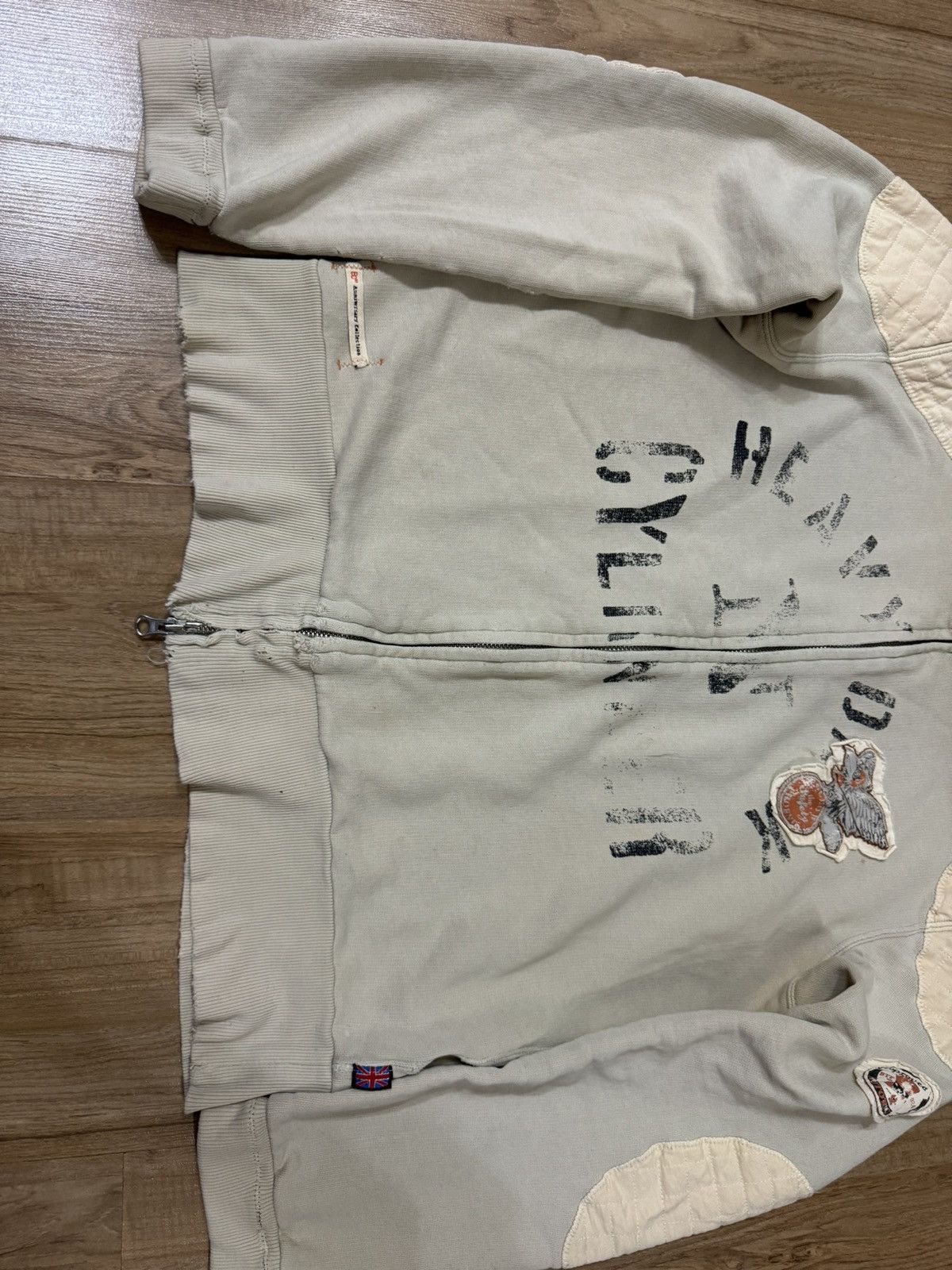 Belstaff × Vintage VINTAGE BELSTAFF DISTRESS STYLE 80th ANNIVERSARY SWEATER Size US L / EU 52-54 / 3 - 2 Thumbnail