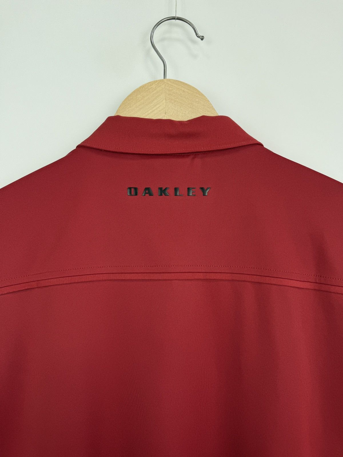Oakley 🇺🇸 Vintage Y2K Oakley Polo T-Shirt Rare Hype Asymmetrical Art Size US M / EU 48-50 / 2 - 8 Thumbnail