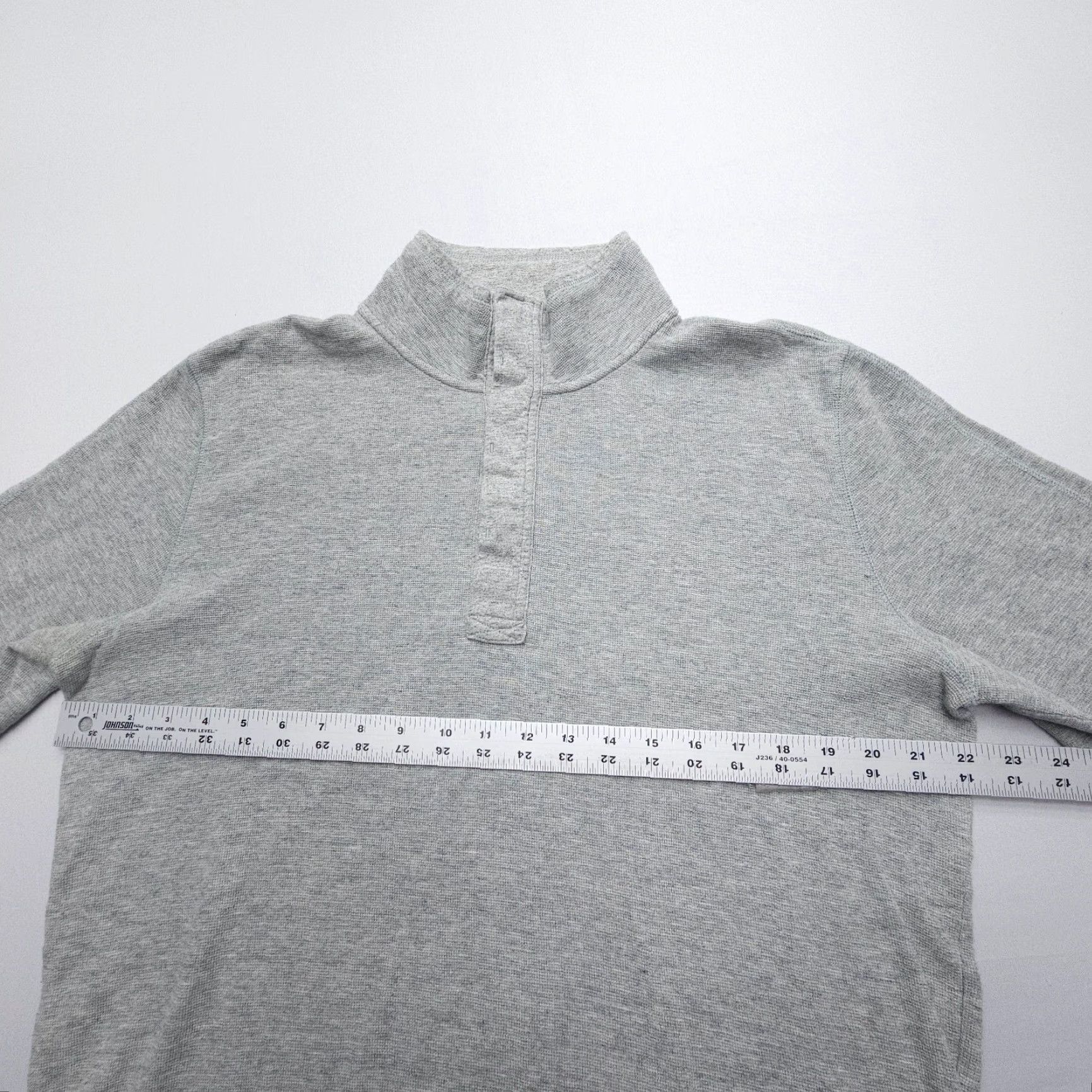 Vintage Jack Spade Sweater Mens Large Gray Waffle Knit 100% Cotton Mock Neck Pullover Long Sleeve Casual Style Pullover Knit Wool Not Applicable Size US L / EU 52-54 / 3 - 6 Thumbnail