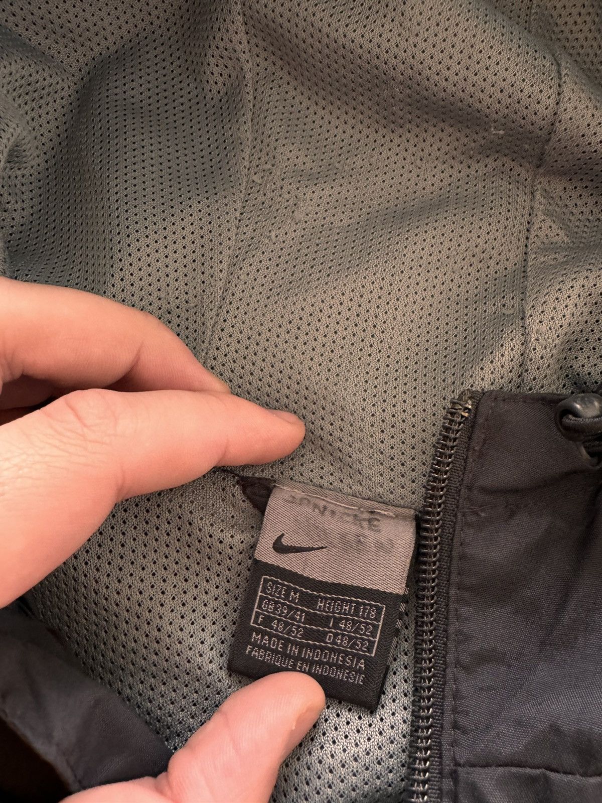 Nike × Nike ACG NIKE 1/3 zip VINTAGE CENTER LOGO OVERSIZE LIGHT JACKET Size US M / EU 48-50 / 2 - 5 Thumbnail