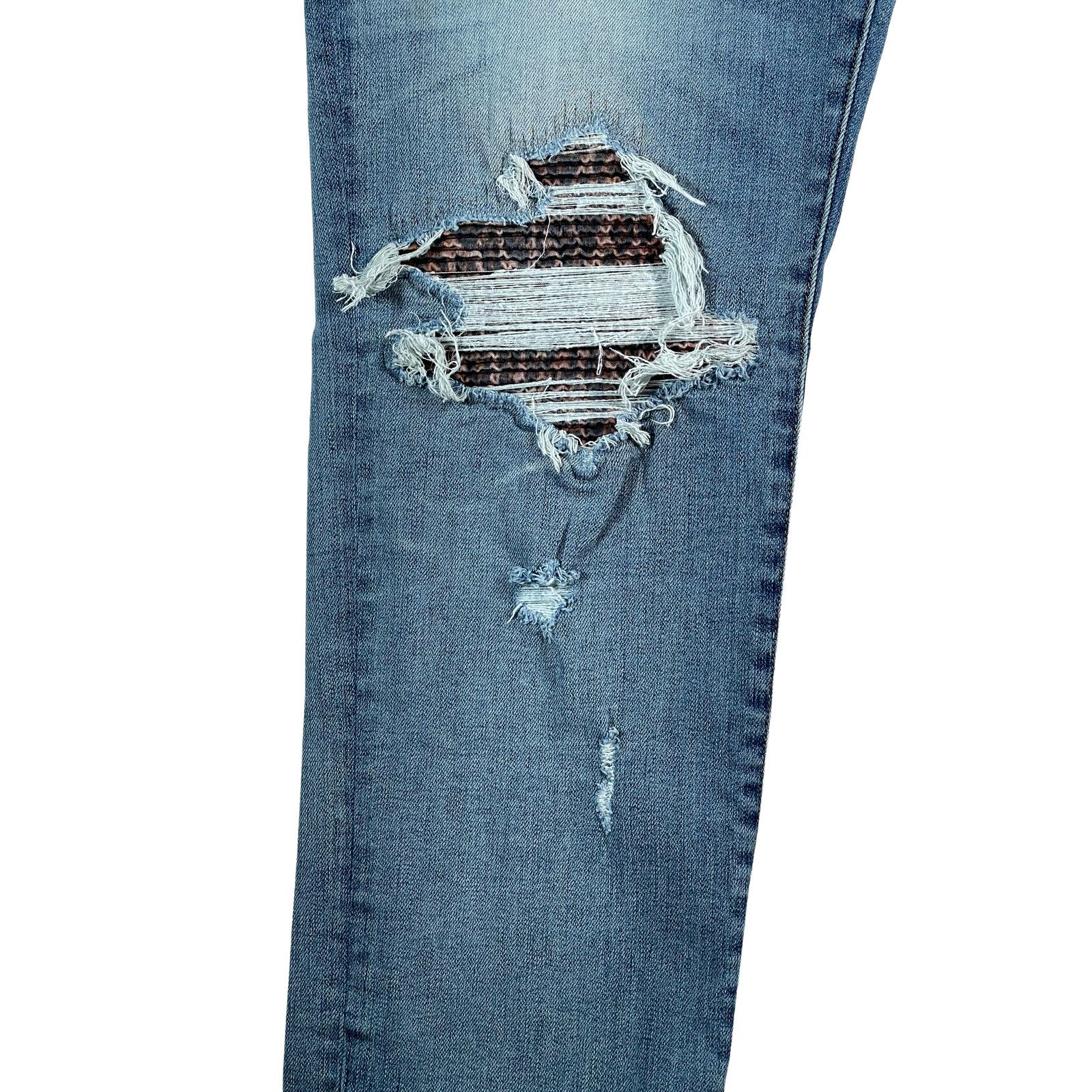 Amiri Amiri Acid Patch MX1 Light Wash Jeans Size US 38 / EU 54 - 3 Thumbnail