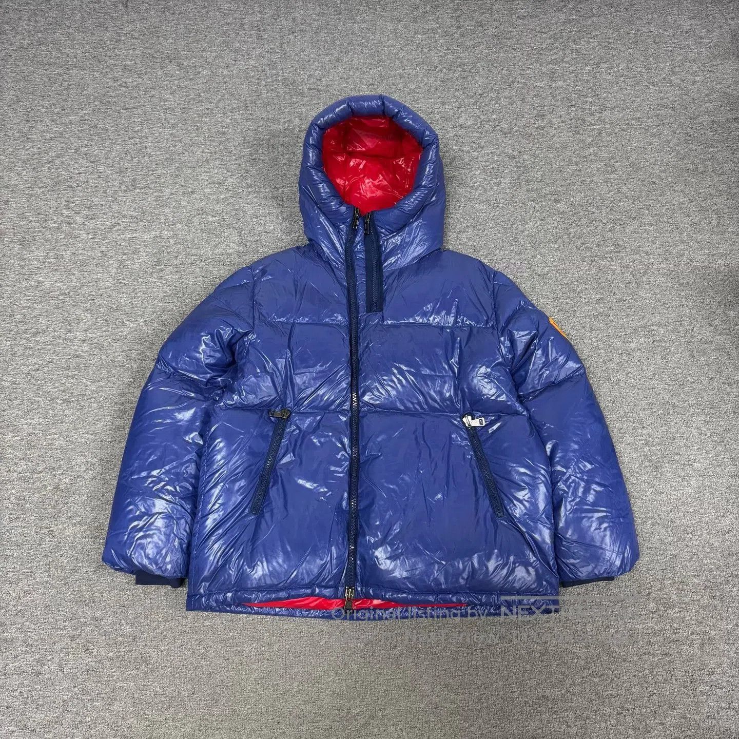 Moncler Moncler Venant Red Inner Layer; Sleeve Label with Large Lo Size US XL / EU 56 / 4 - 1 Thumbnail
