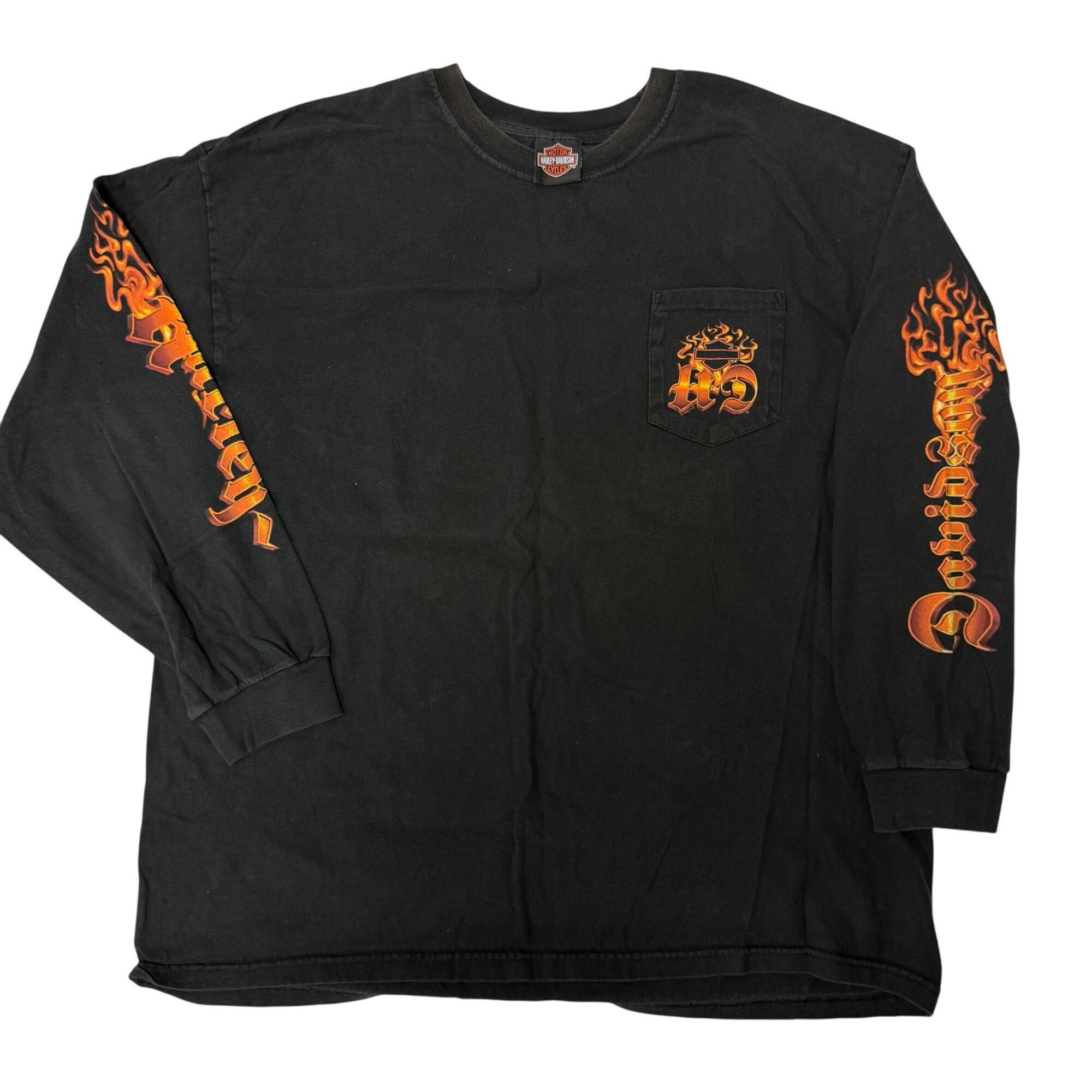 Harley Davidson Harley Davidson Motorcycle Naples Fl LURKING LION LS T Shirt Size US XXL / EU 58 / 5 - 5 Thumbnail