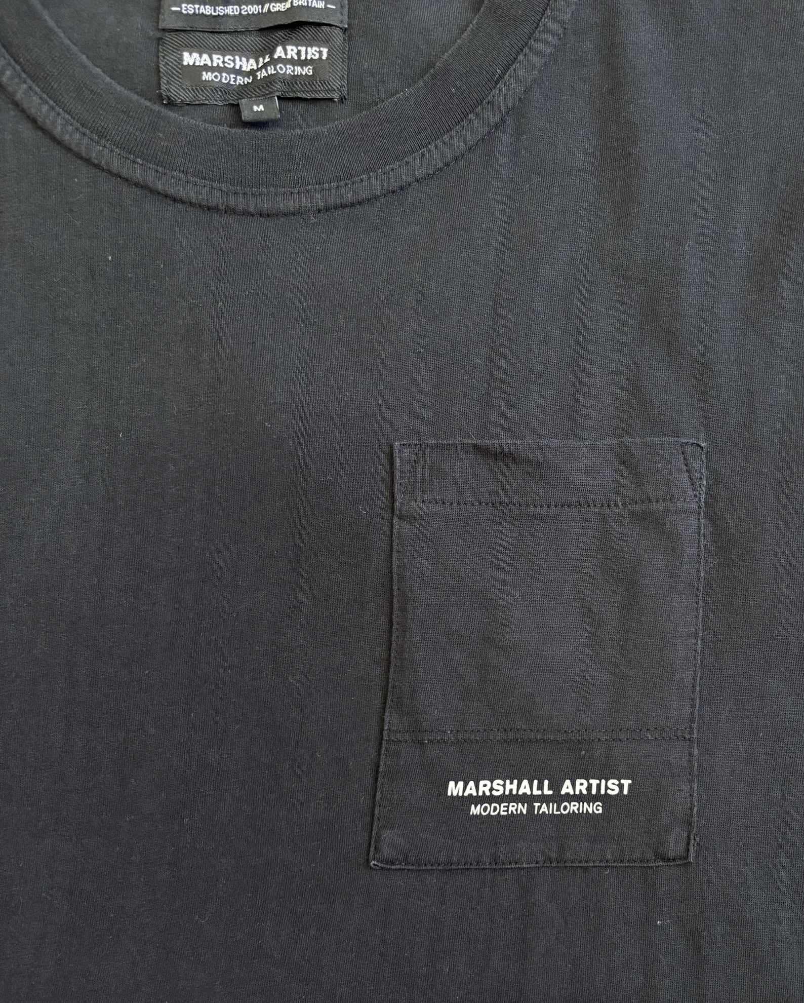 Marshall Artist Marshall Artist Modern Tailoring Black T-shirt Medium Size US M / EU 48-50 / 2 - 8 Thumbnail