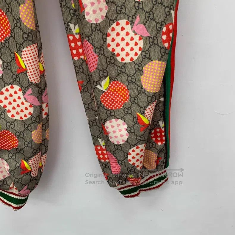 Gucci Gucci Size XS Multi-colour apple logo jacquard full-print d Size 42" / US 20 - 5 Thumbnail
