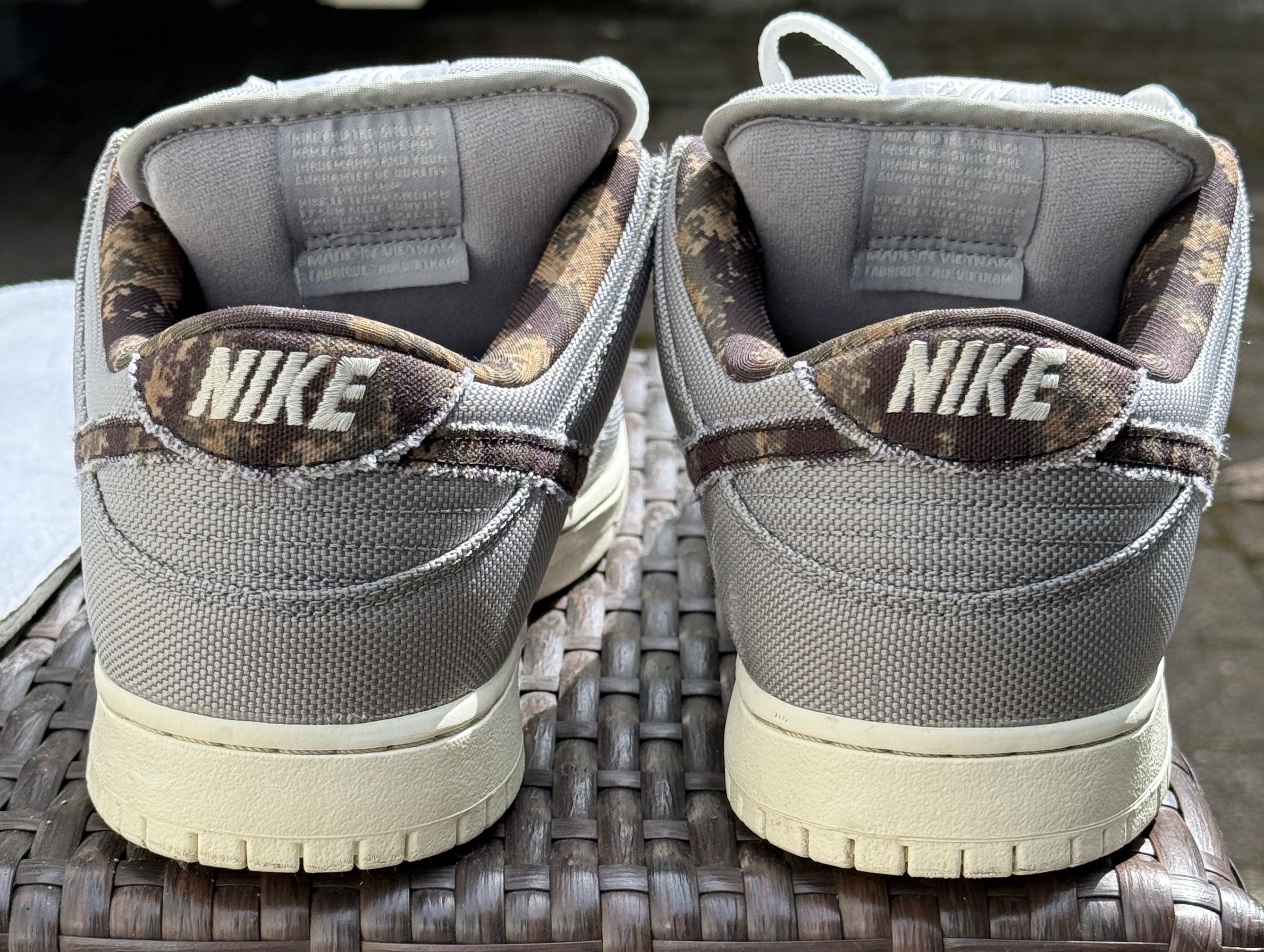 Nike Nike Dunk Low Pro SB 304292-054 Gray Digital Camo Size US 11 / EU 44 - 4 Thumbnail