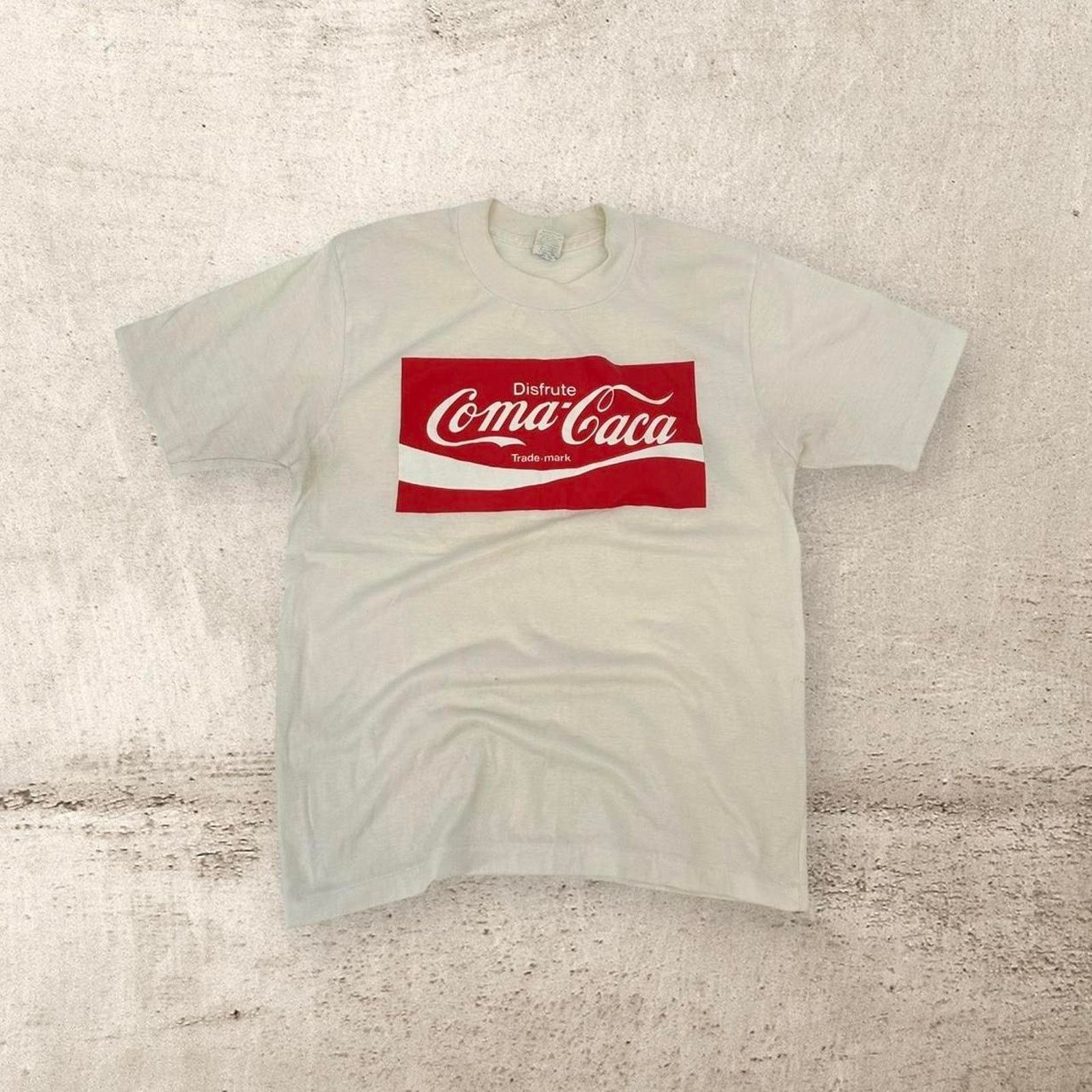 Vintage 70s coca cola parody tee Size US M / EU 48-50 / 2 - 1 Thumbnail
