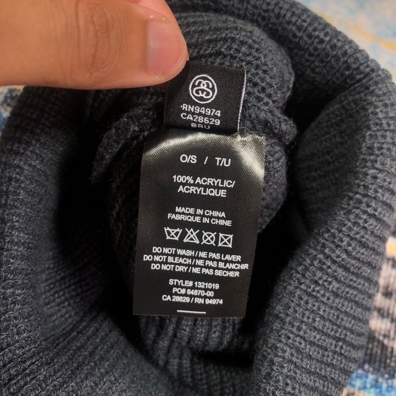 Stussy × Vintage Stussy Basic Cuff Beanie Size ONE SIZE - 5 Thumbnail